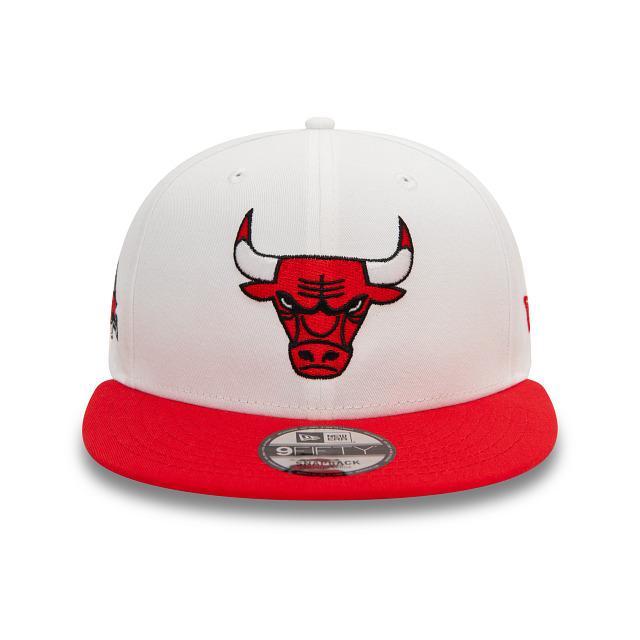 0198058807488 - Snapback Cap New Era White Crown Patch 9Fifty Chicago Bulls