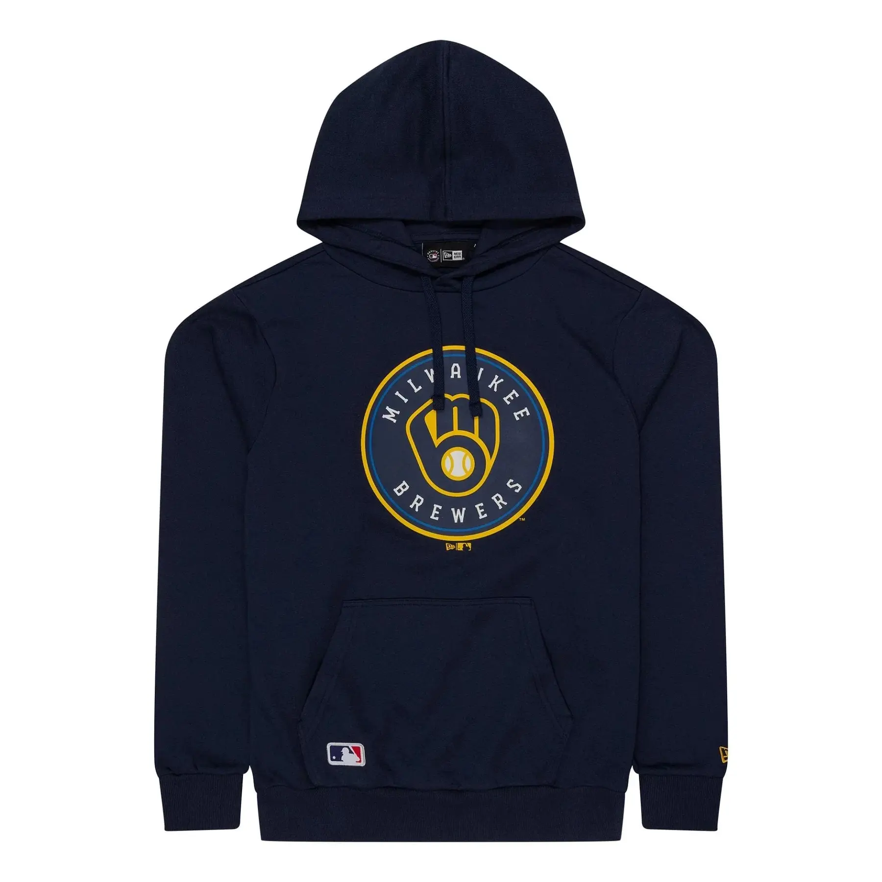 0198357973099 - Hoodie Brewers Nos MLB Regular