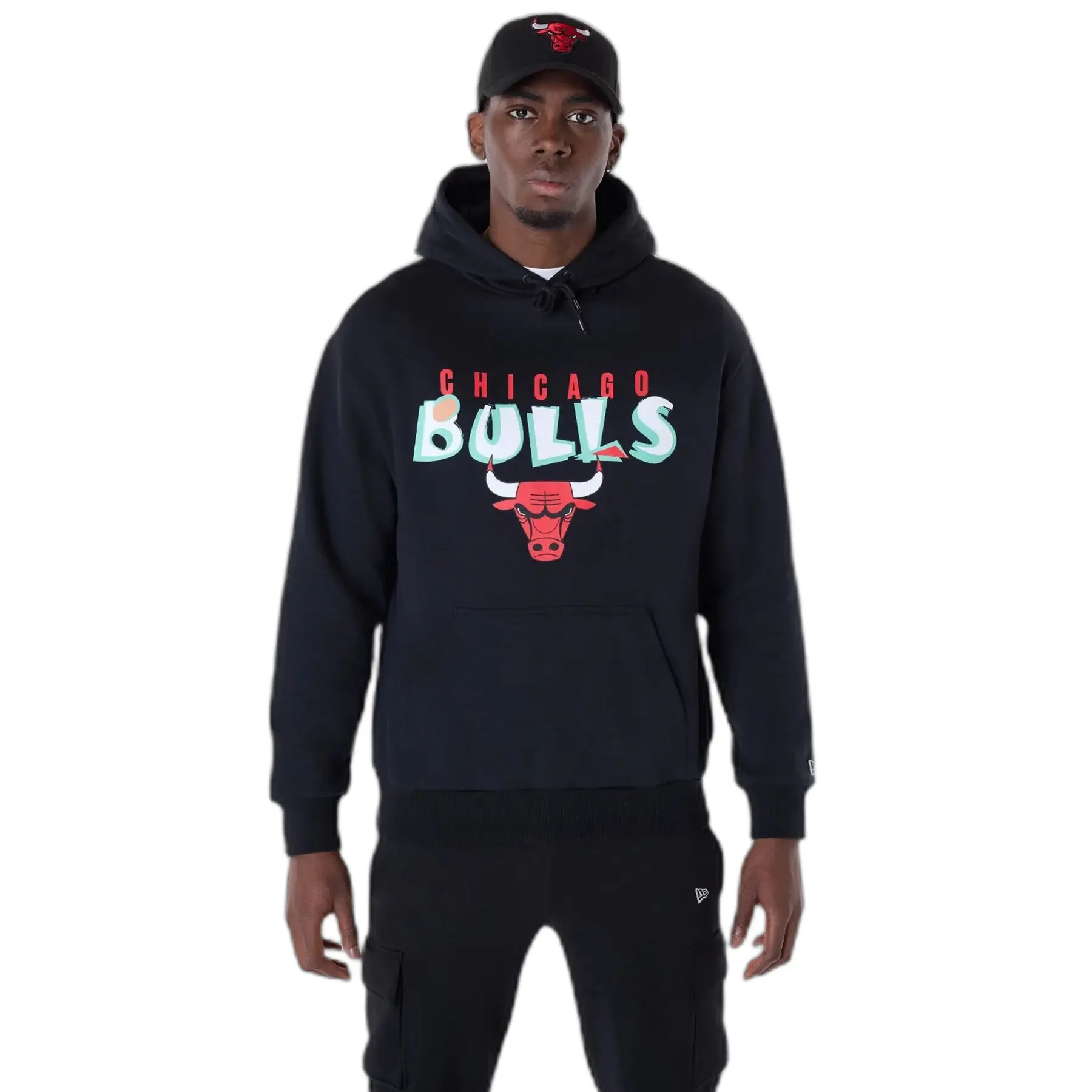 0198359222195 - Sweatshirt Oversize Chicago Bulls Graphic