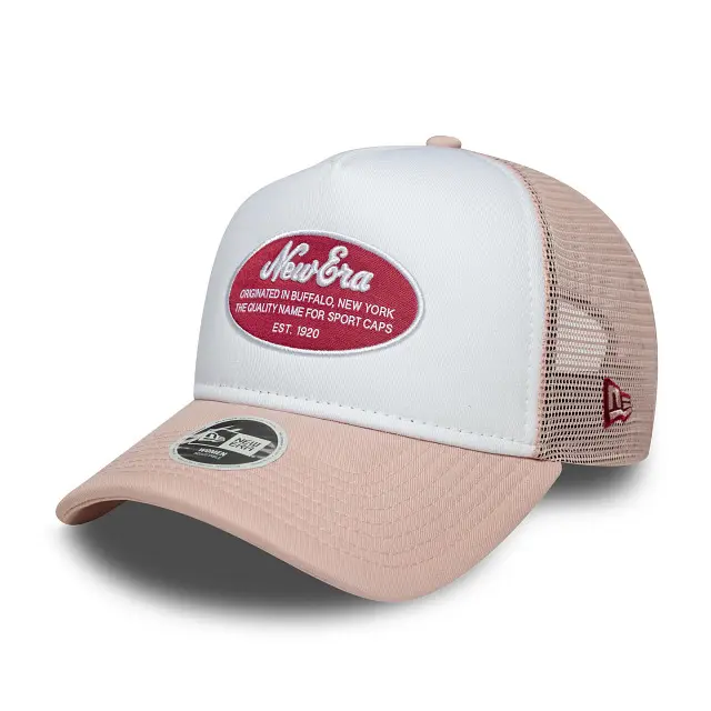 0198582616617 - Trucker Cap Damen New Era Oval Patch
