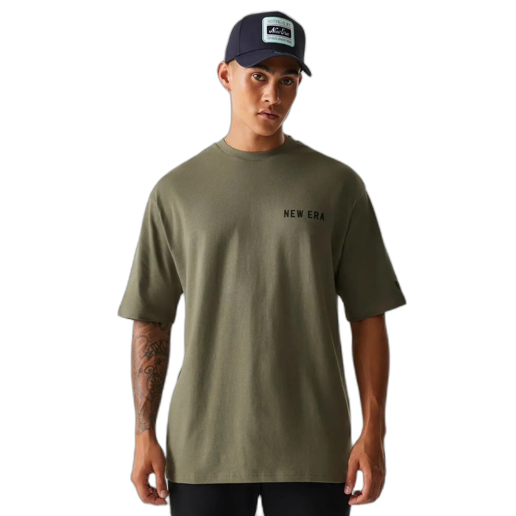 0198582597497 - Oversized T-Shirt New Era Animal Graphic 0198582597497 - Oversized T-Shirt New Era Animal Graphic