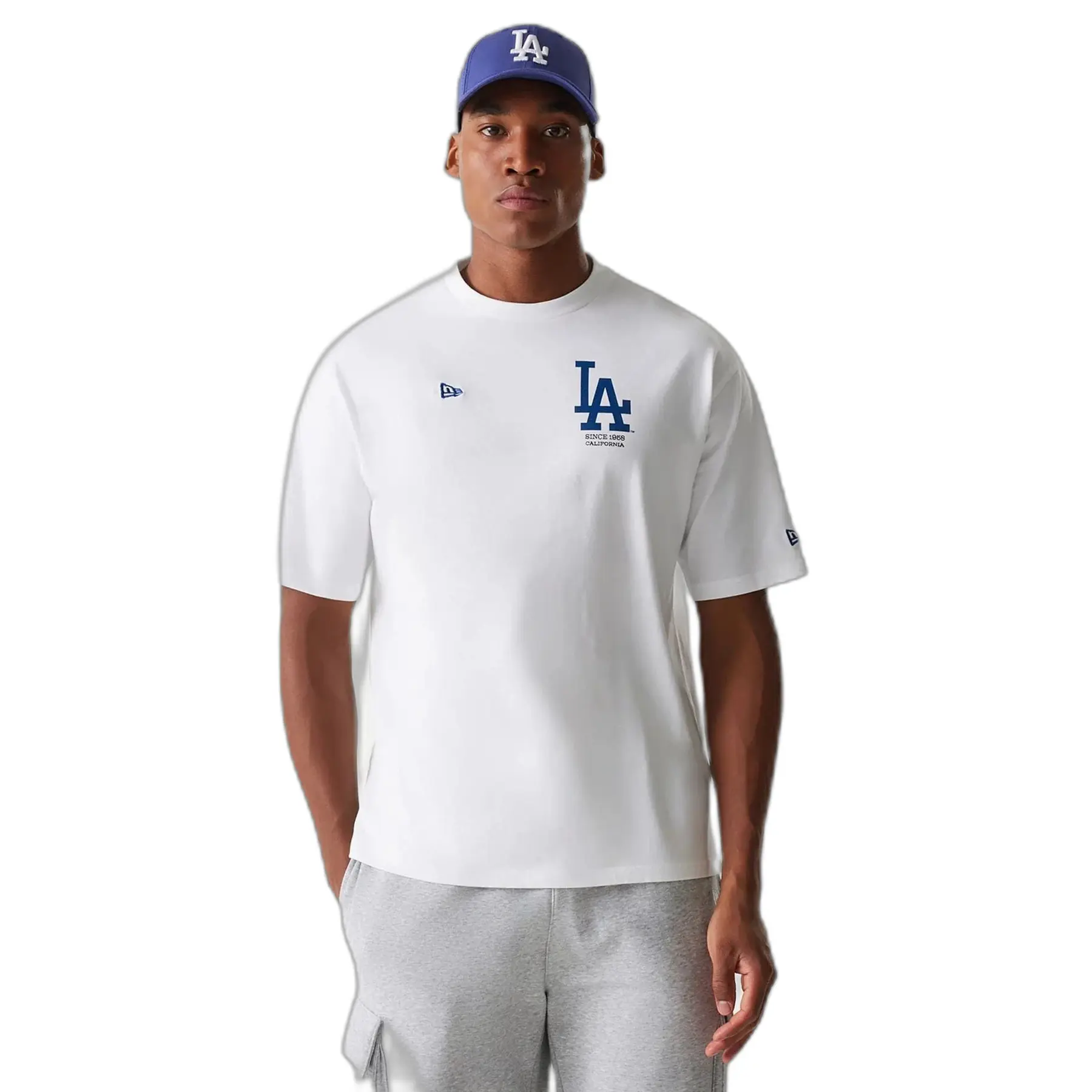 Oversize T-Shirt Dodgers Graphic