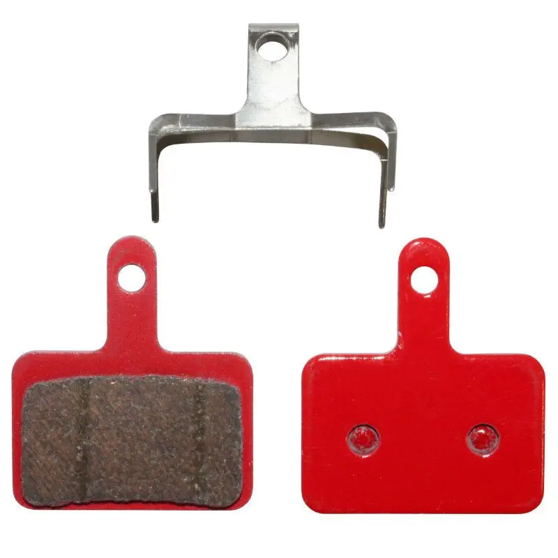 Image of Paar Bremsbeläge Fahrrad MTB Metall Newton Shimano Deore M515-M525-M495-M475-M465-M486 (Sintered) Tektro Auriga-Rst Mecanic