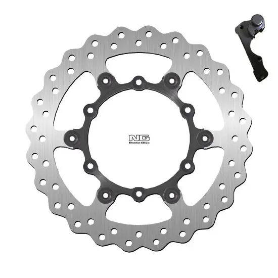Schwimmendes Motorrad-Bremsscheiben-Kit und Halterung NG Brake Disc Wave 1153XK02