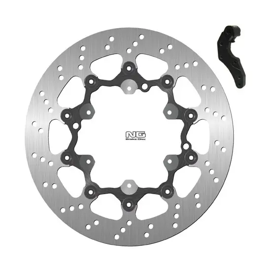 Schwimmendes Motorrad-Bremsscheiben-Kit und Halterung NG Brake Disc 1640K27