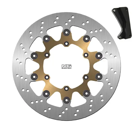 Schwimmendes Motorrad-Bremsscheiben-Kit und Halterung NG Brake Disc 723K13