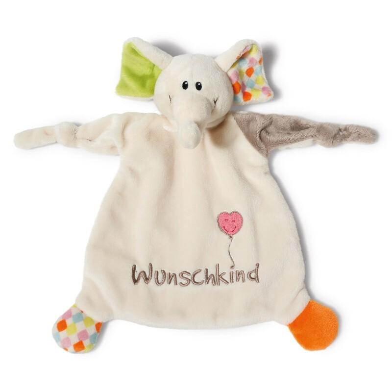 4012390400380 - Elefant Wunschkind Schnuffeltuch 4012390400380 NICI