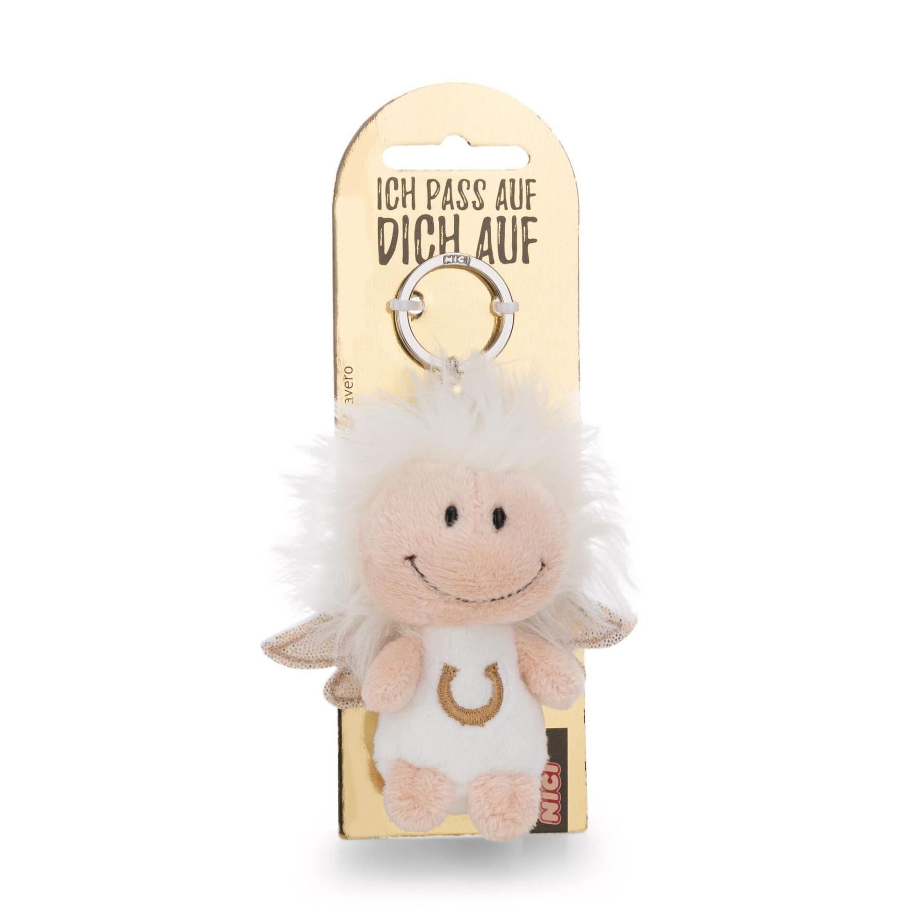 4012390461206 - Schlüsselanhänger Schutzengel mit Hufeisen-Symbol Nici