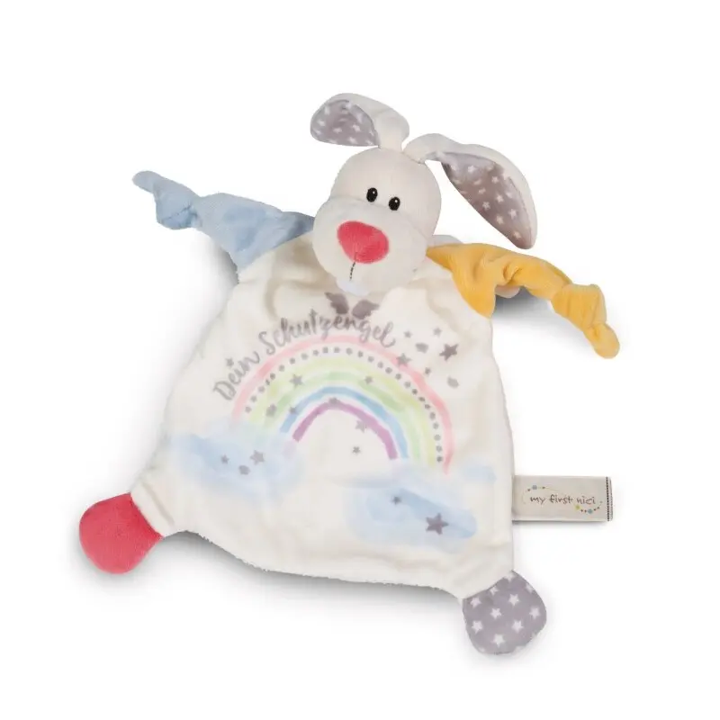 4012390486780 - Schnuffeltuch und Rasselring Guardian-Bunny Dein Schutzengel