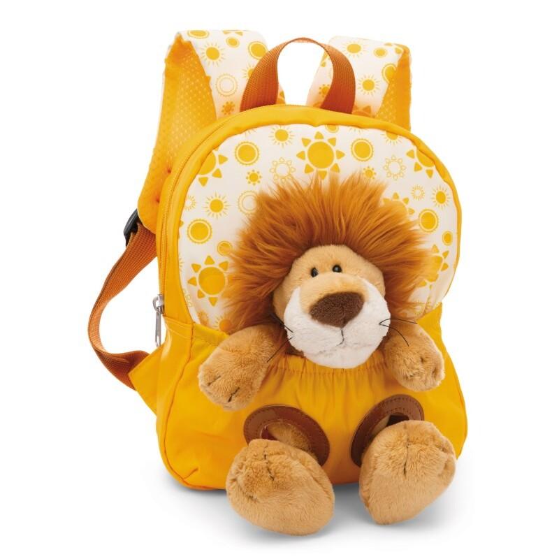 4012390498509 - NICI Kindergartenrucksack NICI Travel Friends Löwe Kunstfaser braun gelb