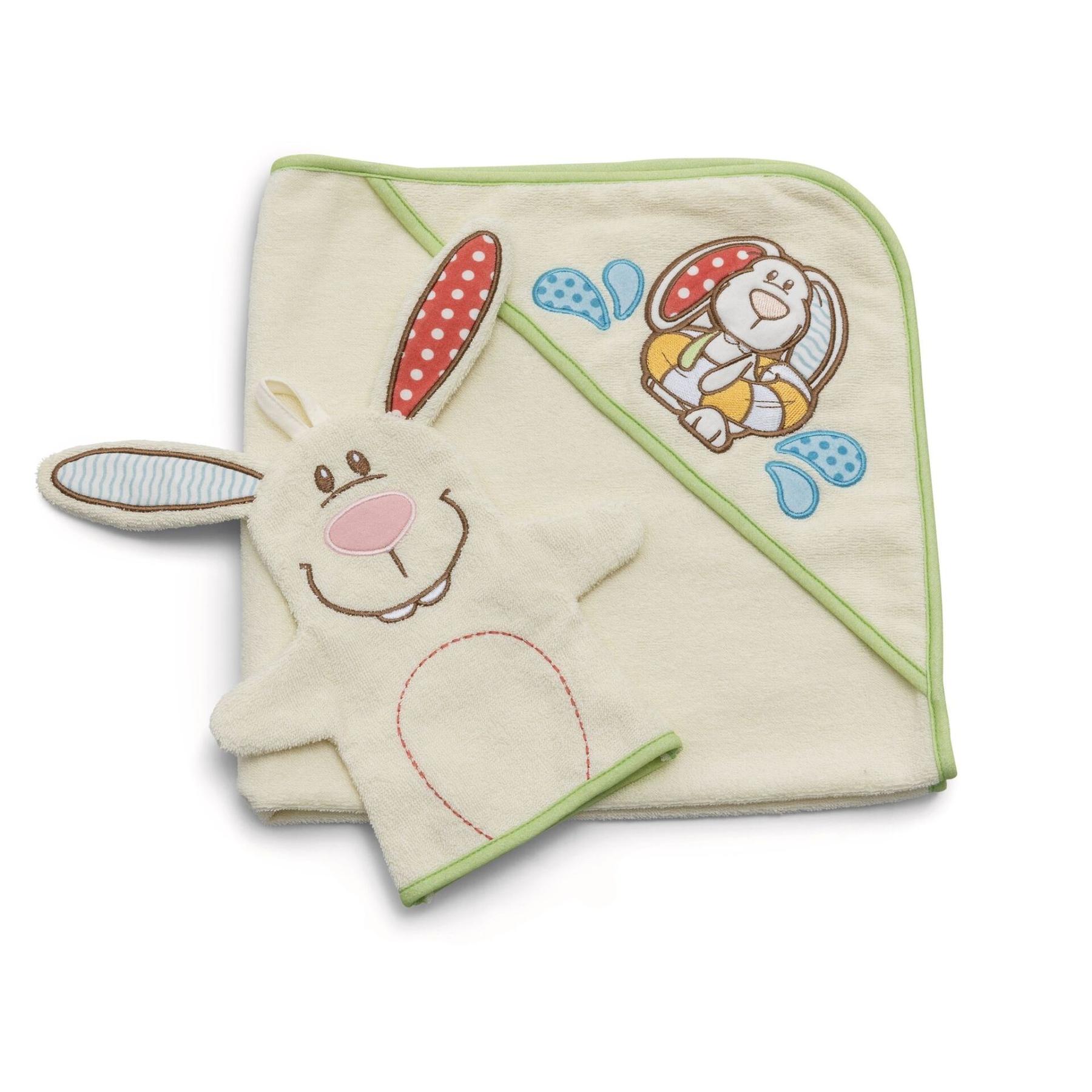 4012390615555 - Handtuch mit Waschlappen im Hasendesign Tilli