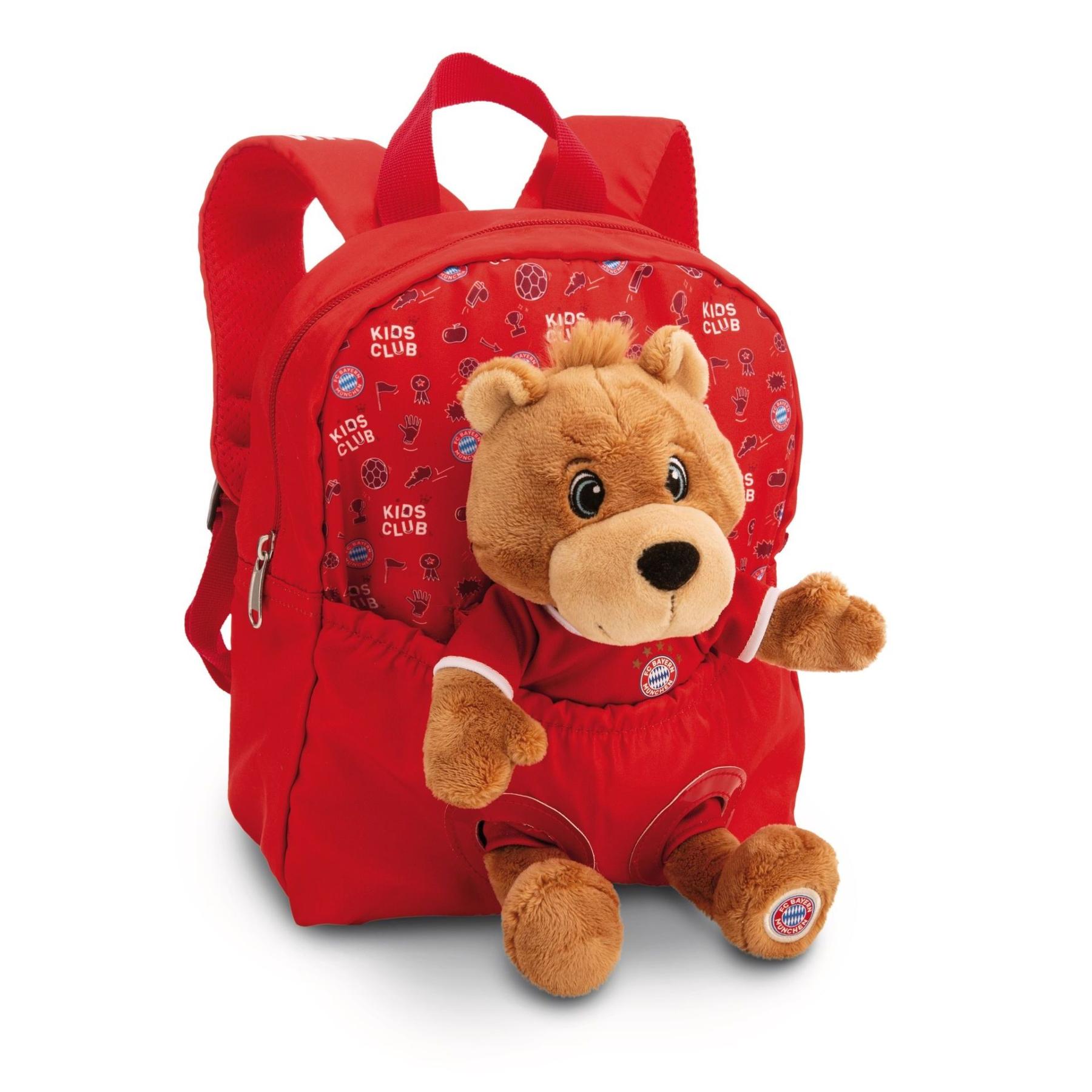 4012390616170 - Rucksack mit Plüschtier FC Bayern Munich