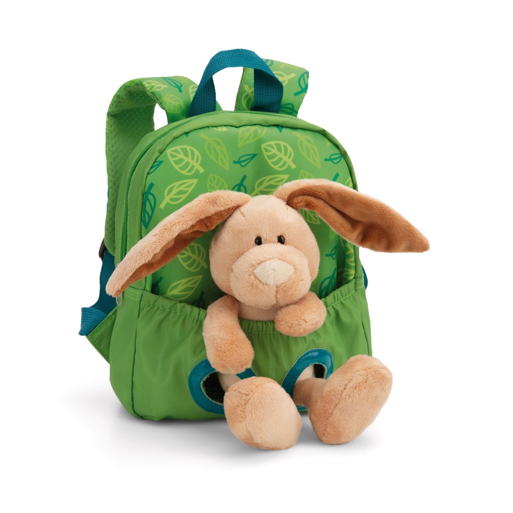 4012390617436 - Rucksack mit Hasenplüschspielzeug Nici