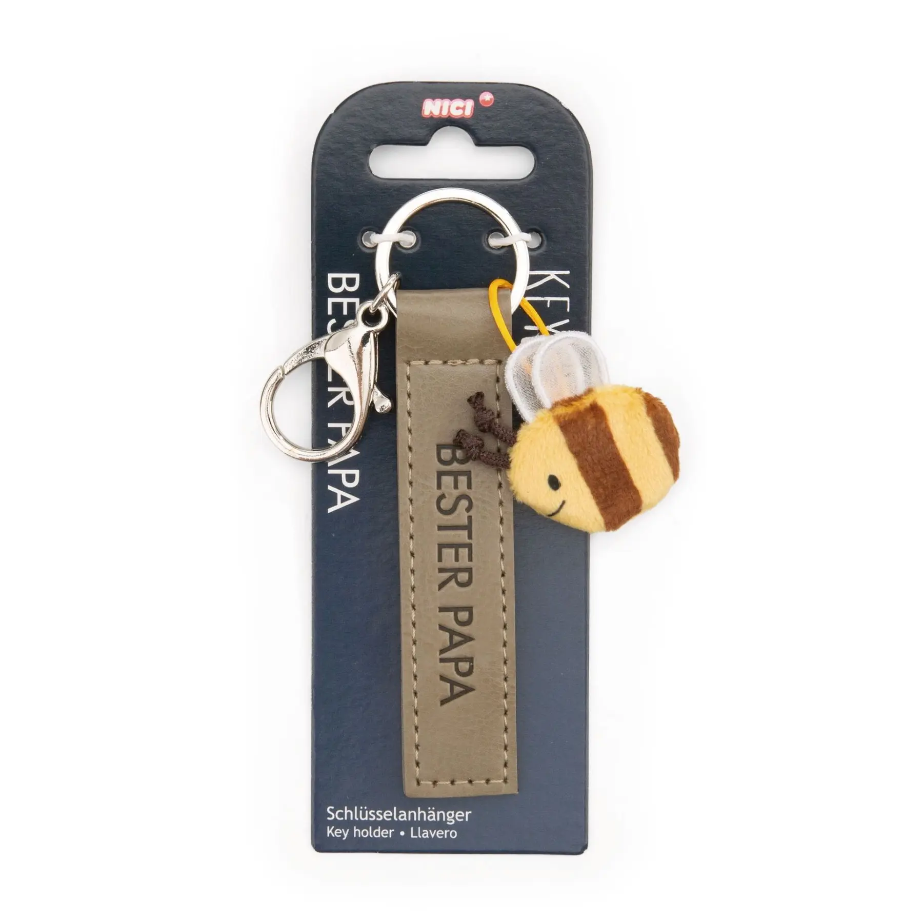 4012390620030 - PU-Band Schlüsselanhänger Bester Papa