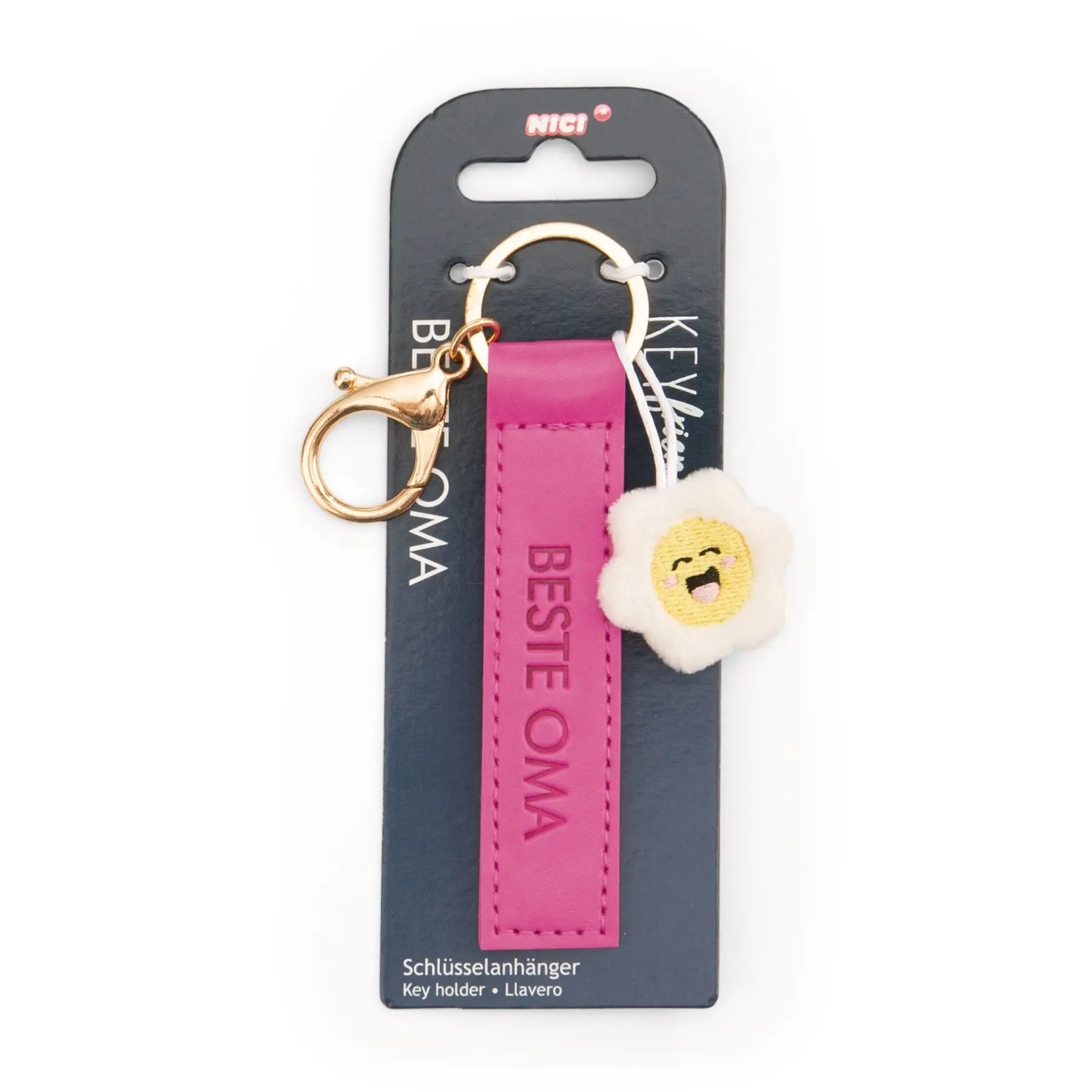 4012390620061 - PU-Band Schlüsselanhänger Beste Oma