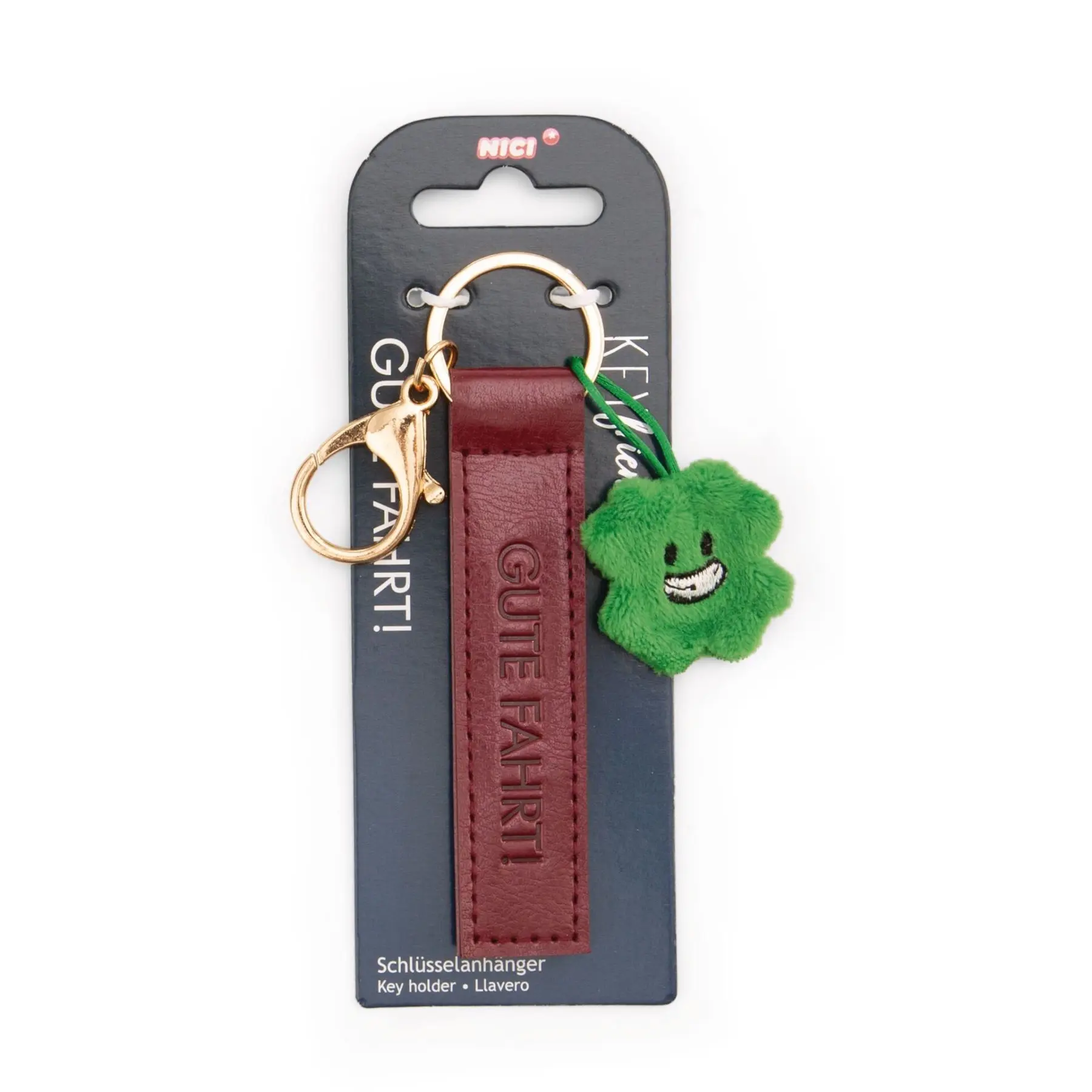 4012390620184 - PU-Band Schlüsselanhänger Gute Fahrt