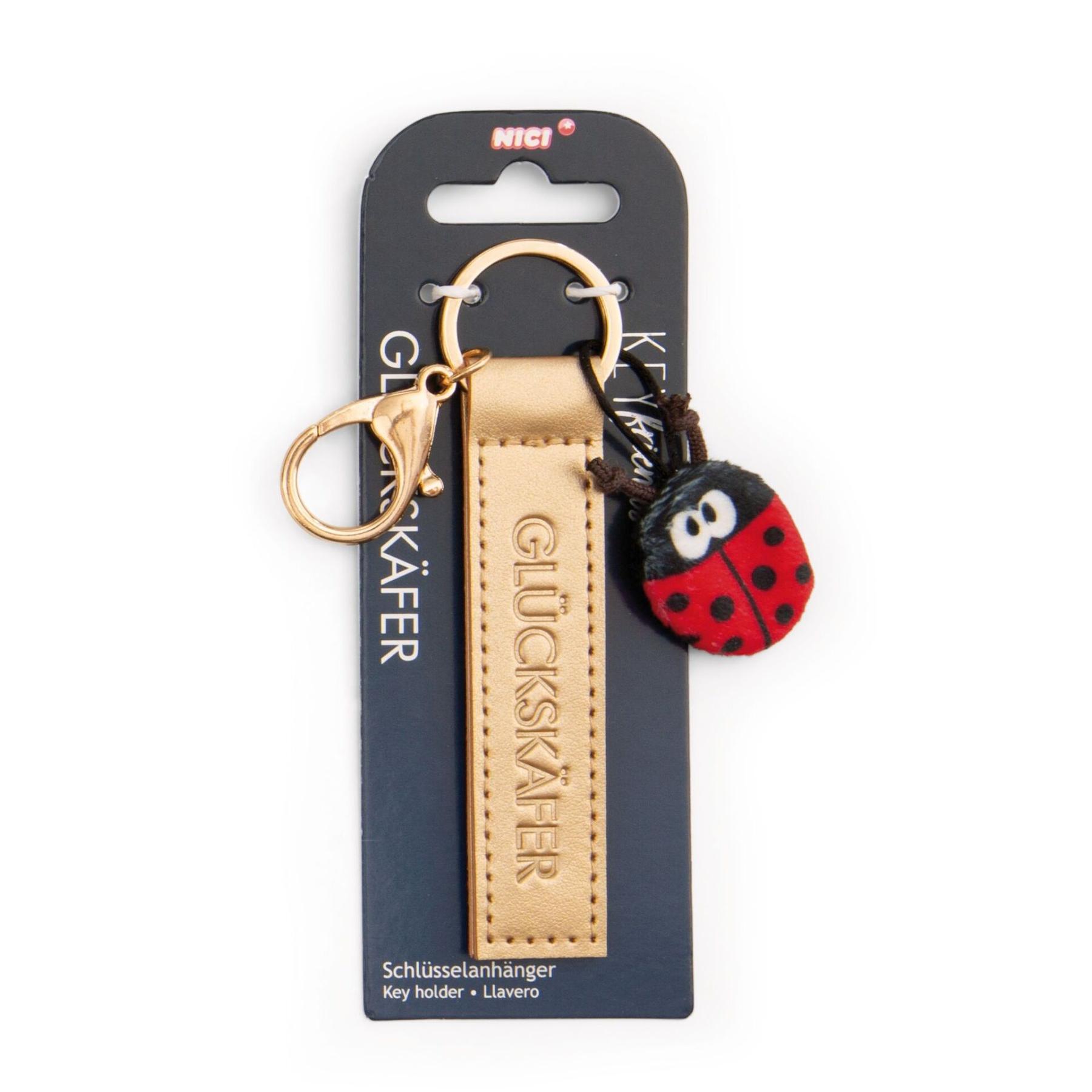 4012390620221 - PU-Band Schlüsselanhänger Glückskäfer
