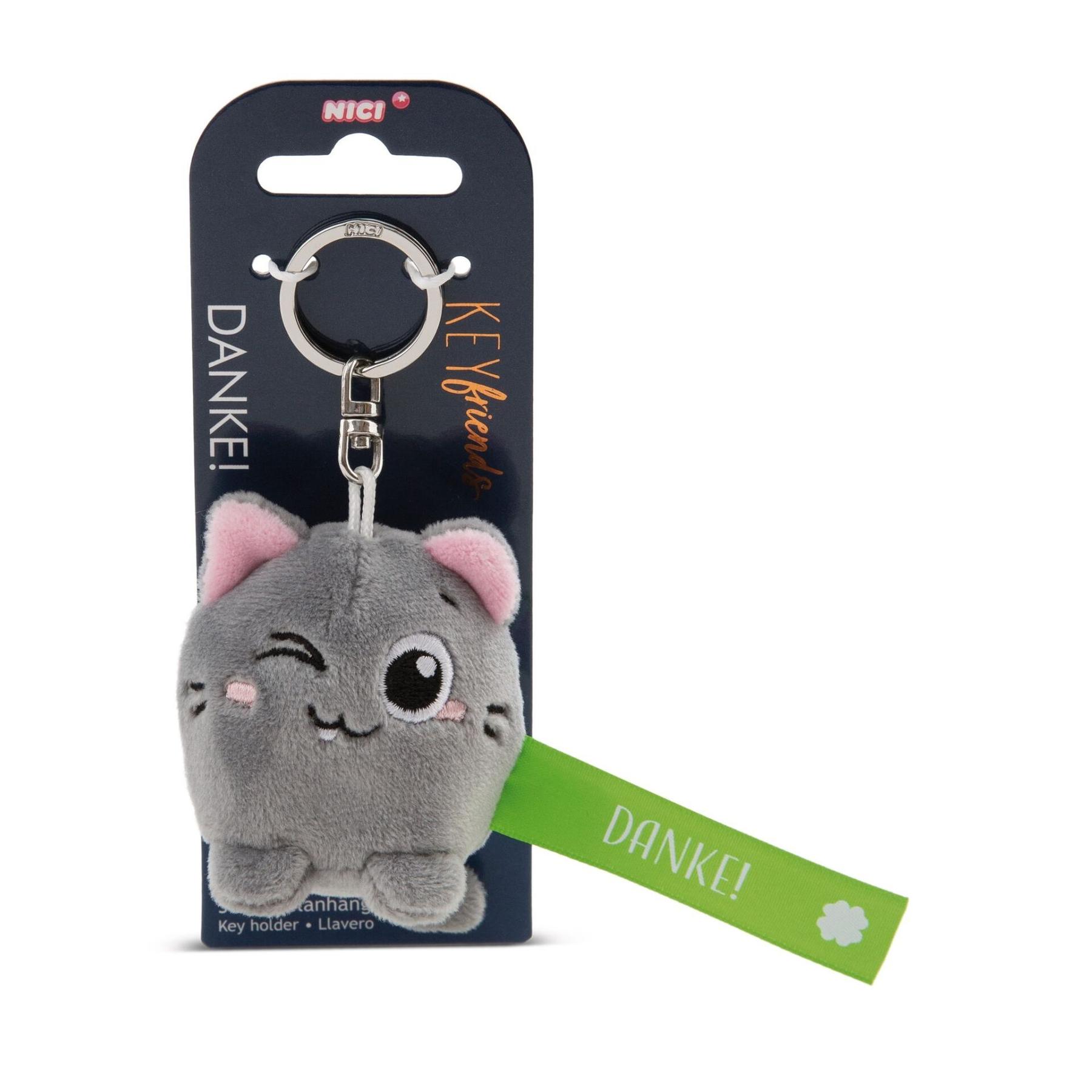 4012390620580 - Katze Schlüsselanhänger Danke