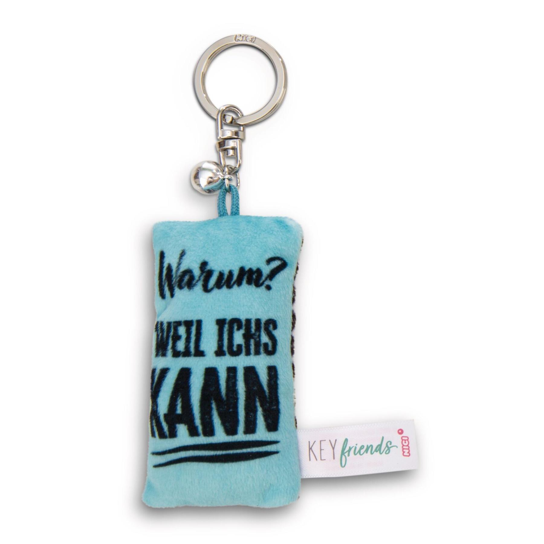 4012390621013 - Mini Kissen Schlüsselanhänger Warum? Weil ichs kann!