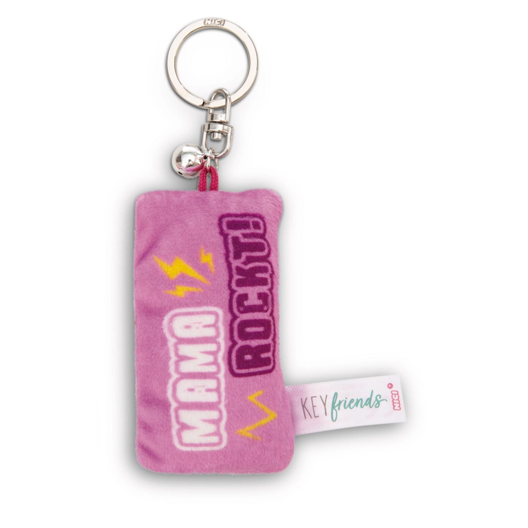 4012390621082 - Mini Kissen Schlüsselanhänger Mama rockt!