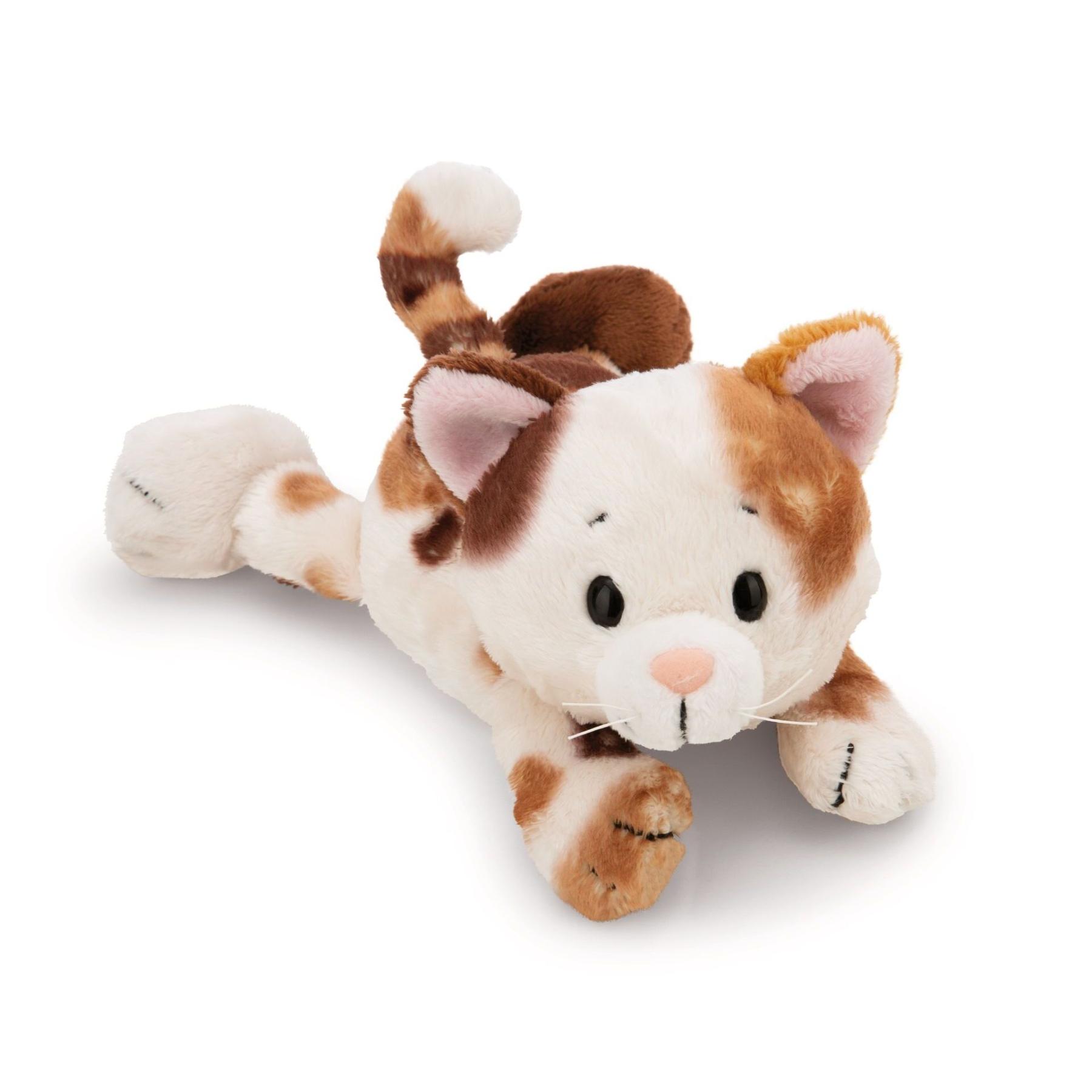 4012390621426 - Liegende Katzenplüschfigur Calico