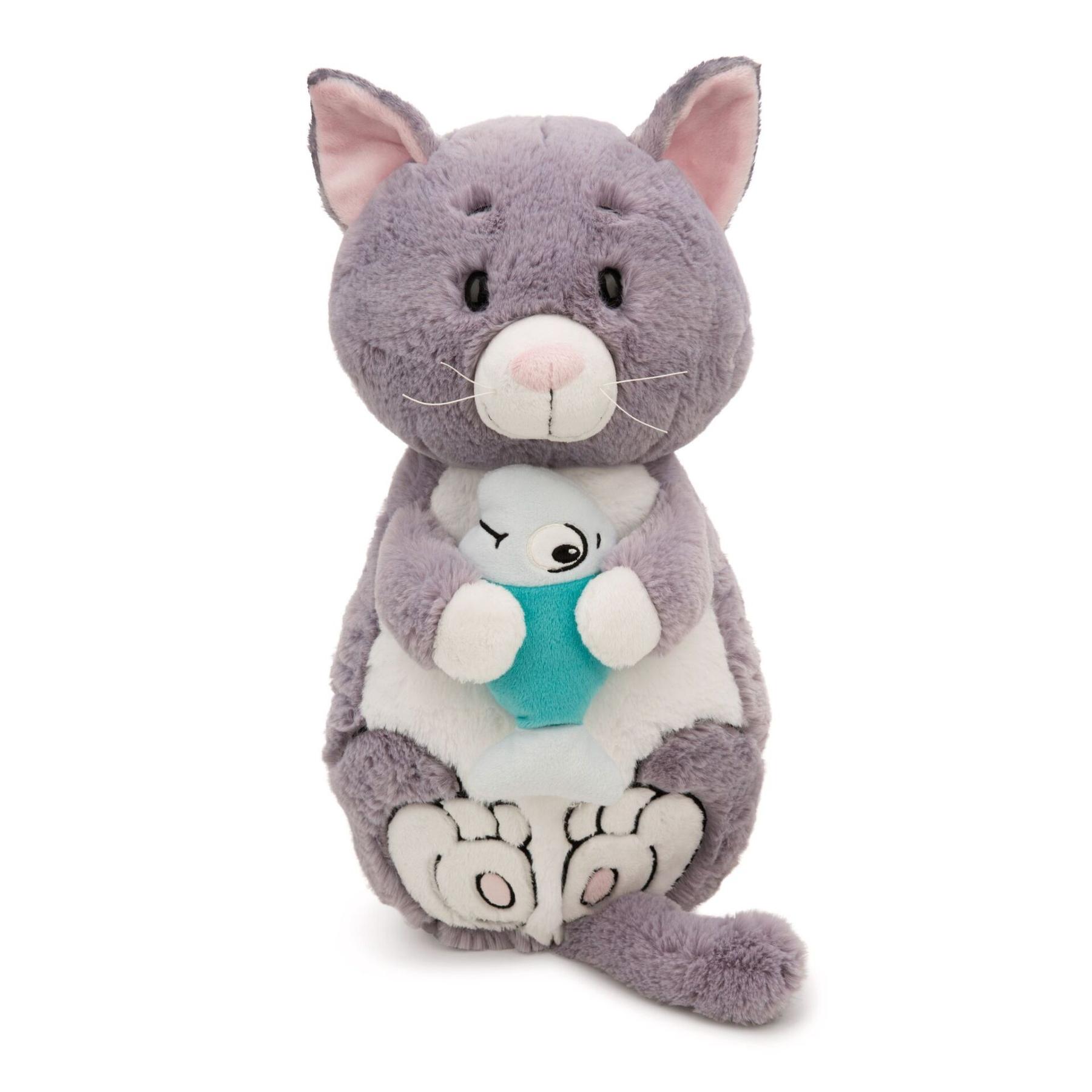 4012390621662 - Plüschkatze mit Fisch Nici