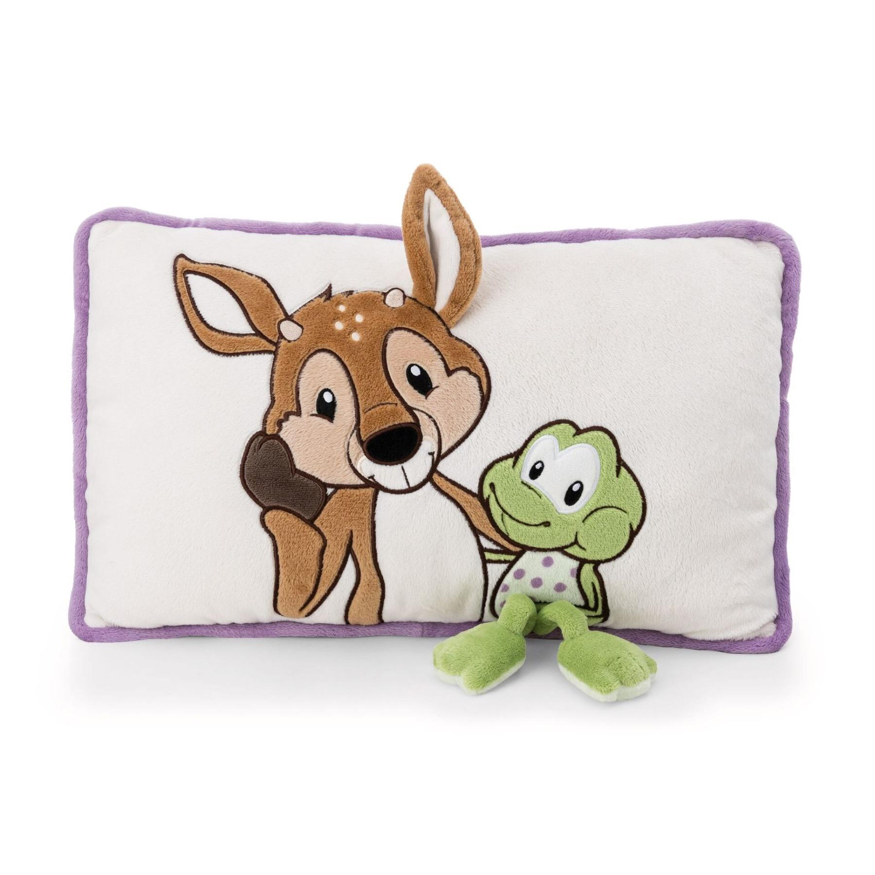 4012390622829 - Plüschtier Roebuck René Roebuck & Frog Fridolin Frog