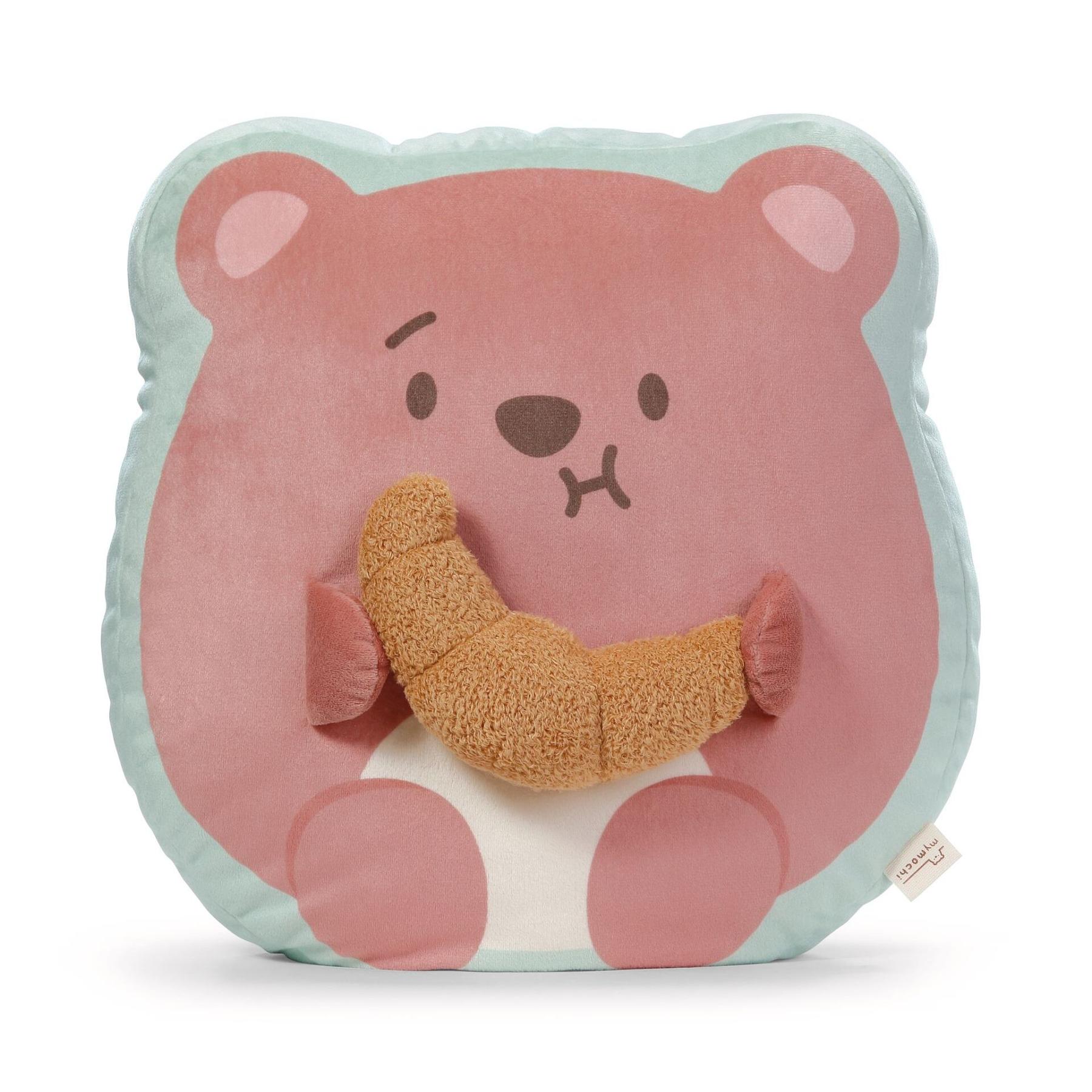 4012390623918 - Kuscheltier Bär mit Croissant Nomo