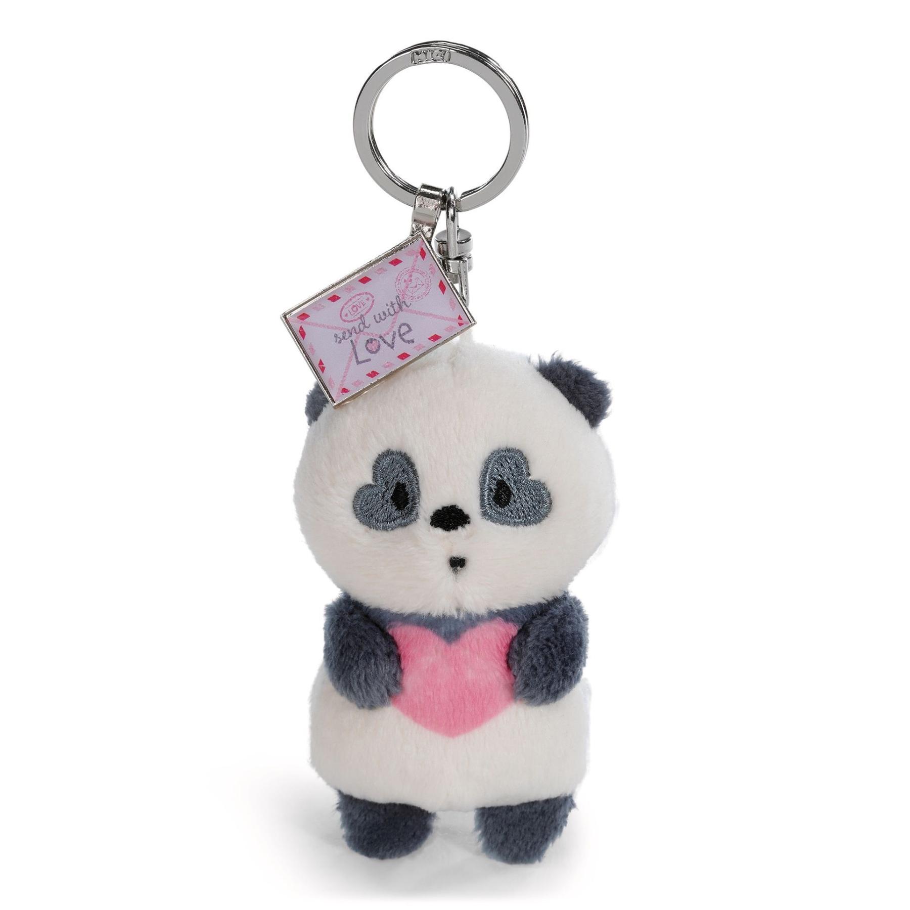4012390626216 - Schlüsselanhänger mit Metallanhänger Love Panda