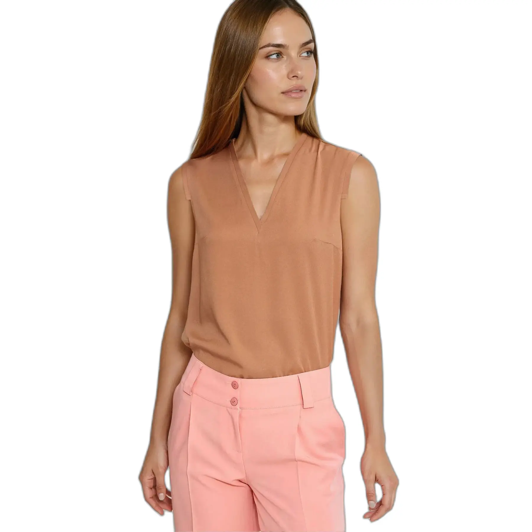 Image of Damen V-Ausschnitt Tanktop Nife