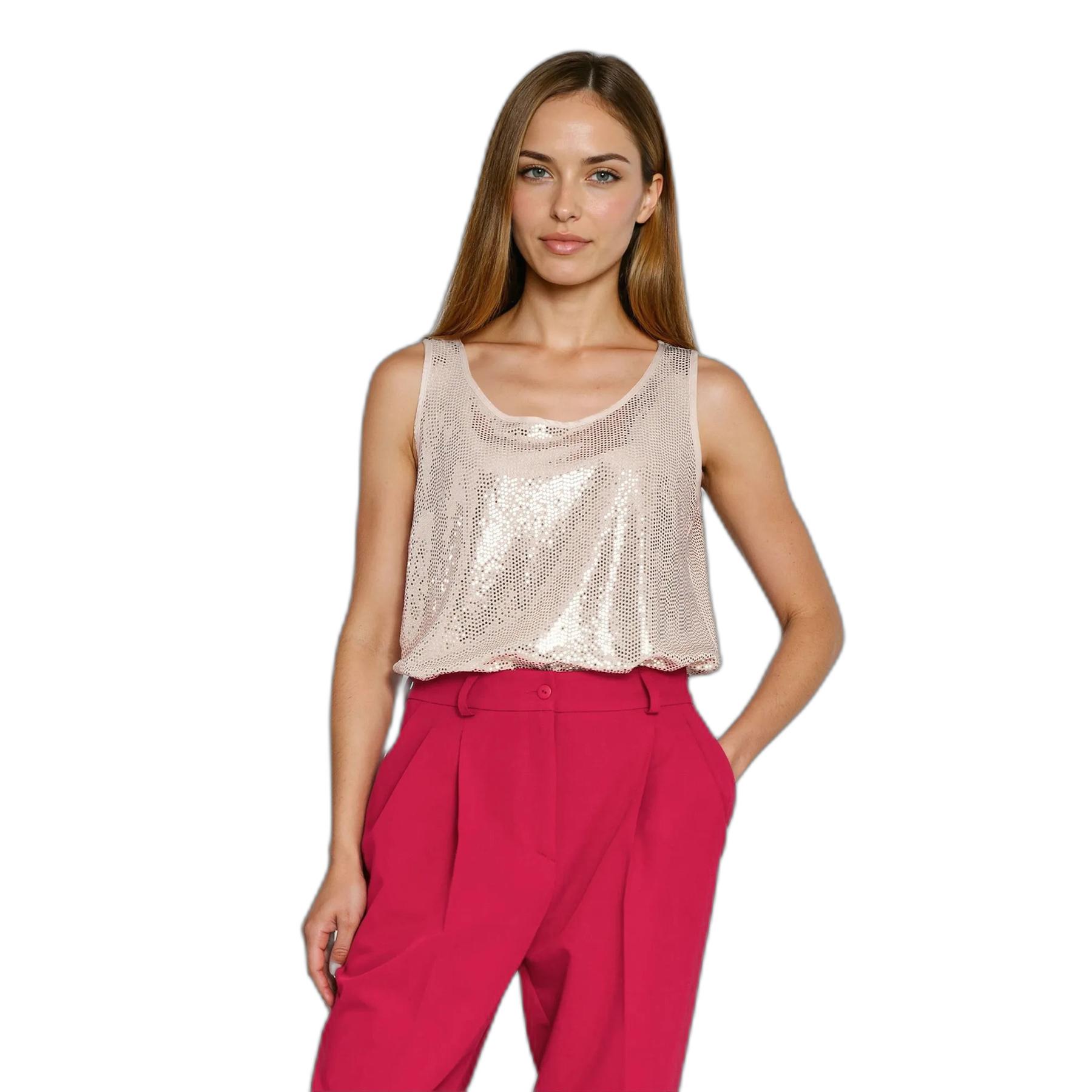 Canottiera da donna  Shiny Wide-strap