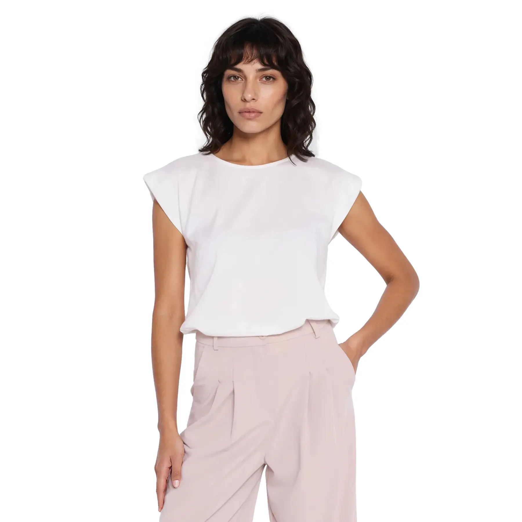 Kimono-Ärmel Bluse Damen Nife