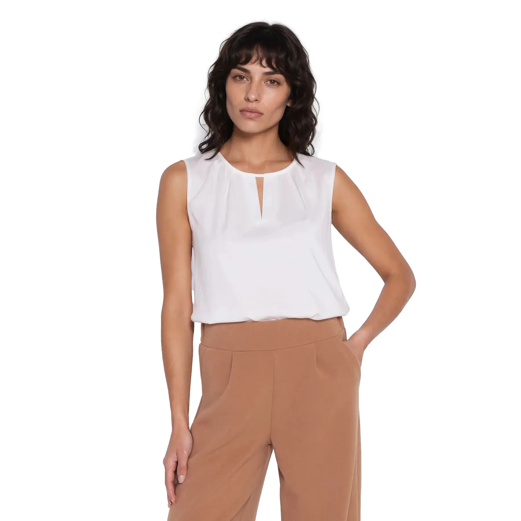 Image of Dekorative Ausschnittbluse Damen Nife