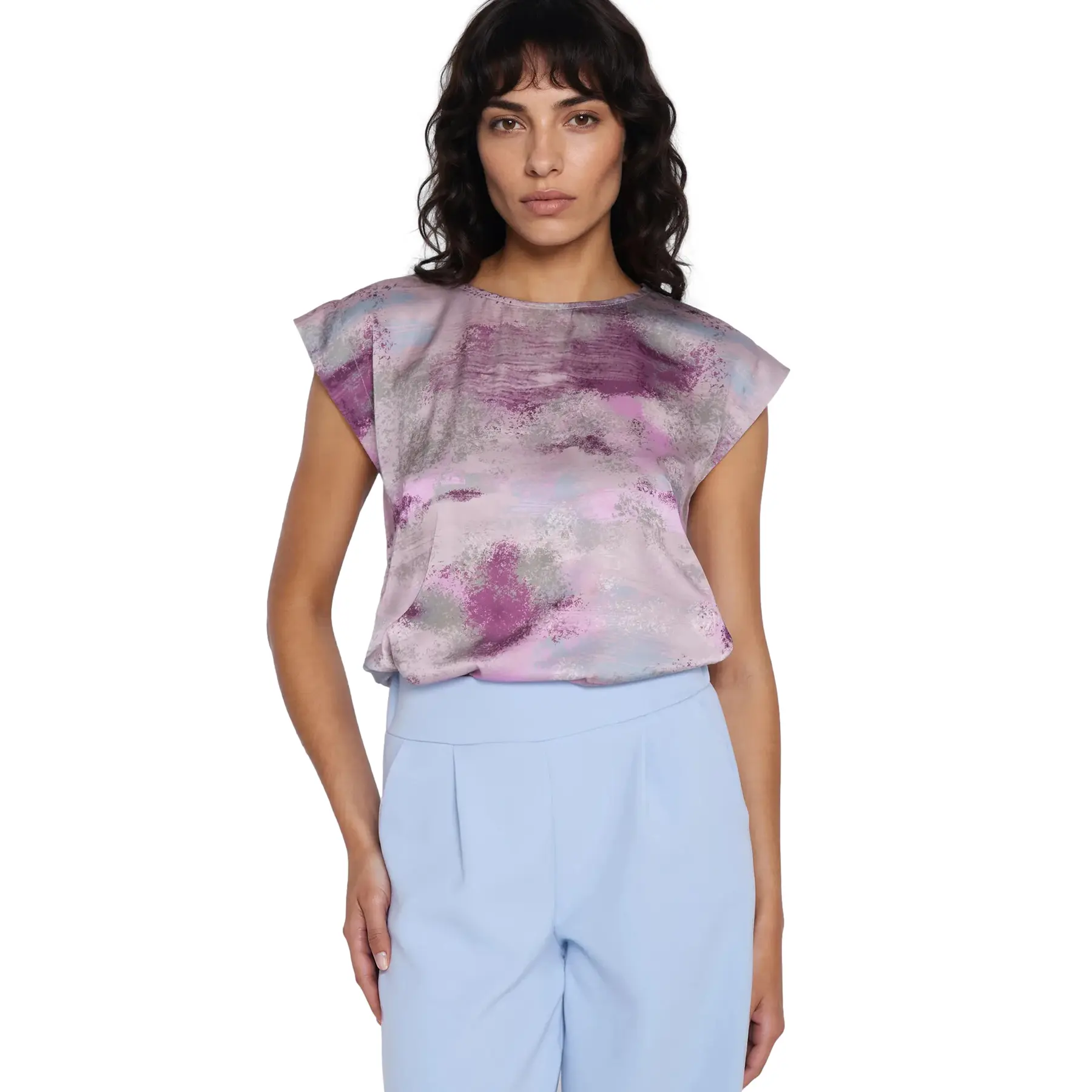 Kimono-Ärmel Bluse Damen Nife