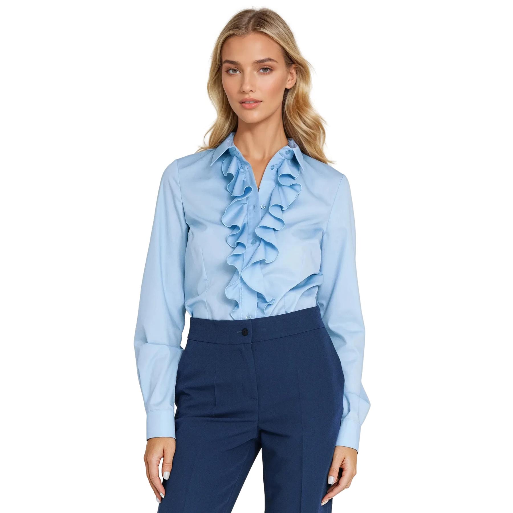 5908292748233 - Damenbluse mit Rüschen Nife