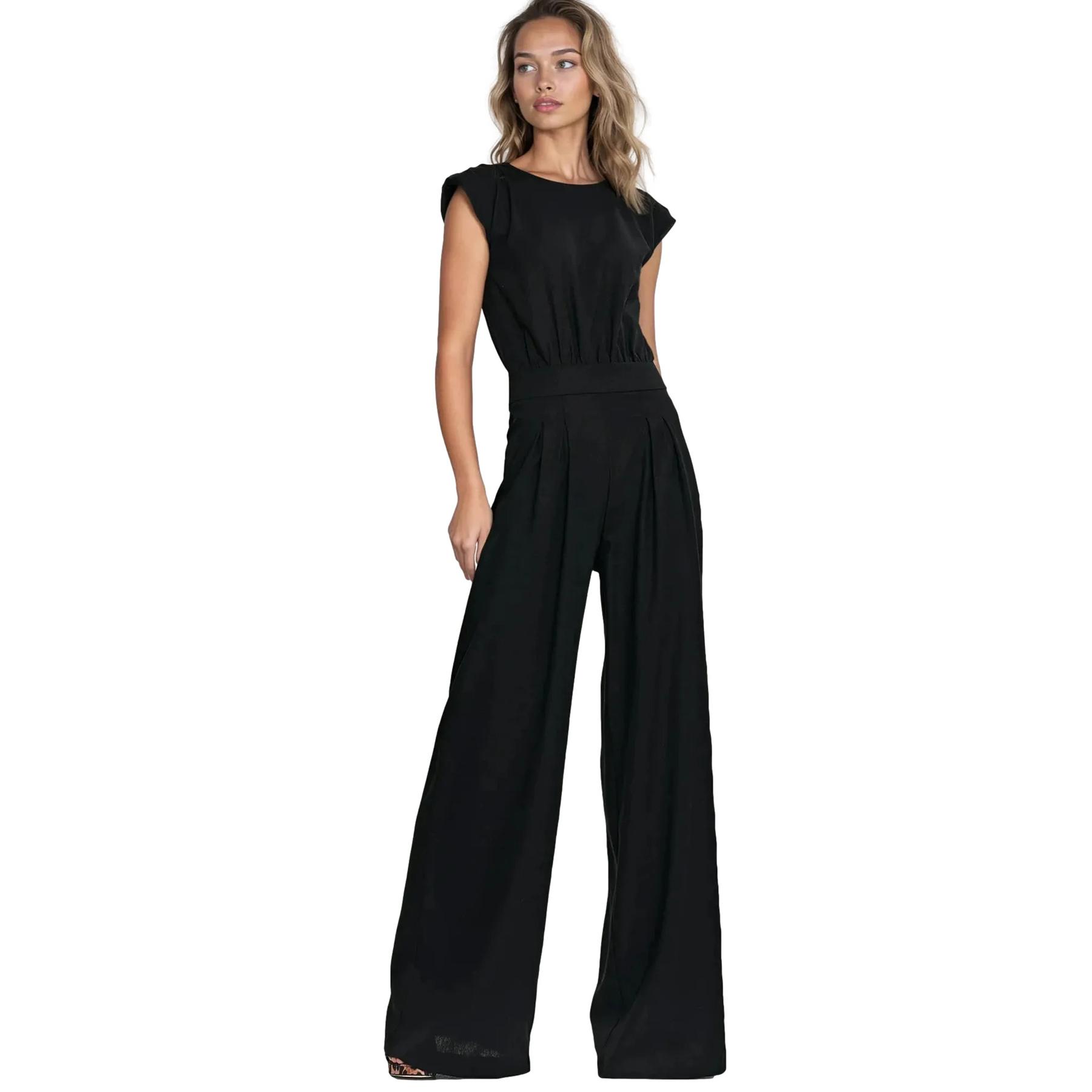 Tuta in rayon con gambe per donna