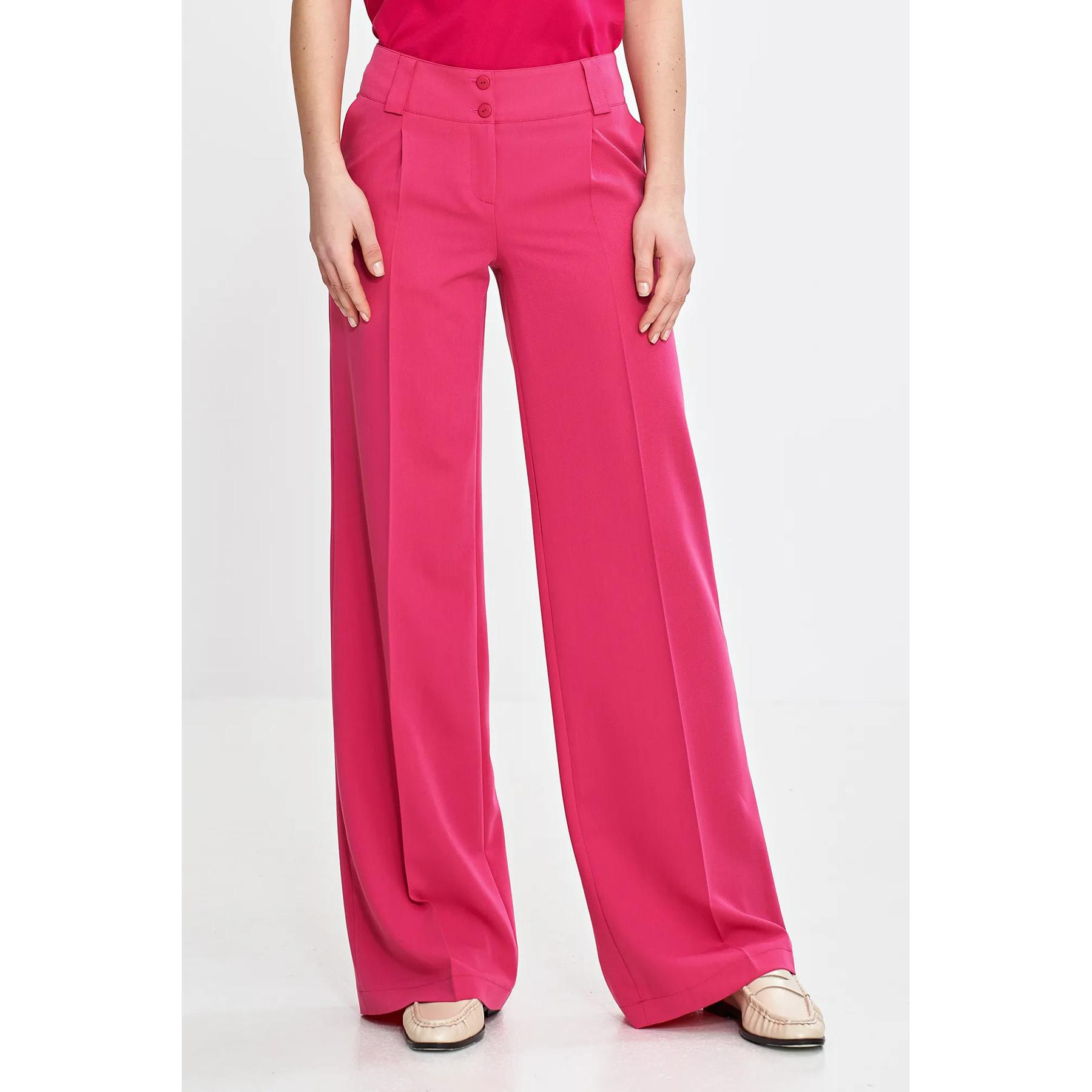 Pantaloni con piega donna  Wide Leg