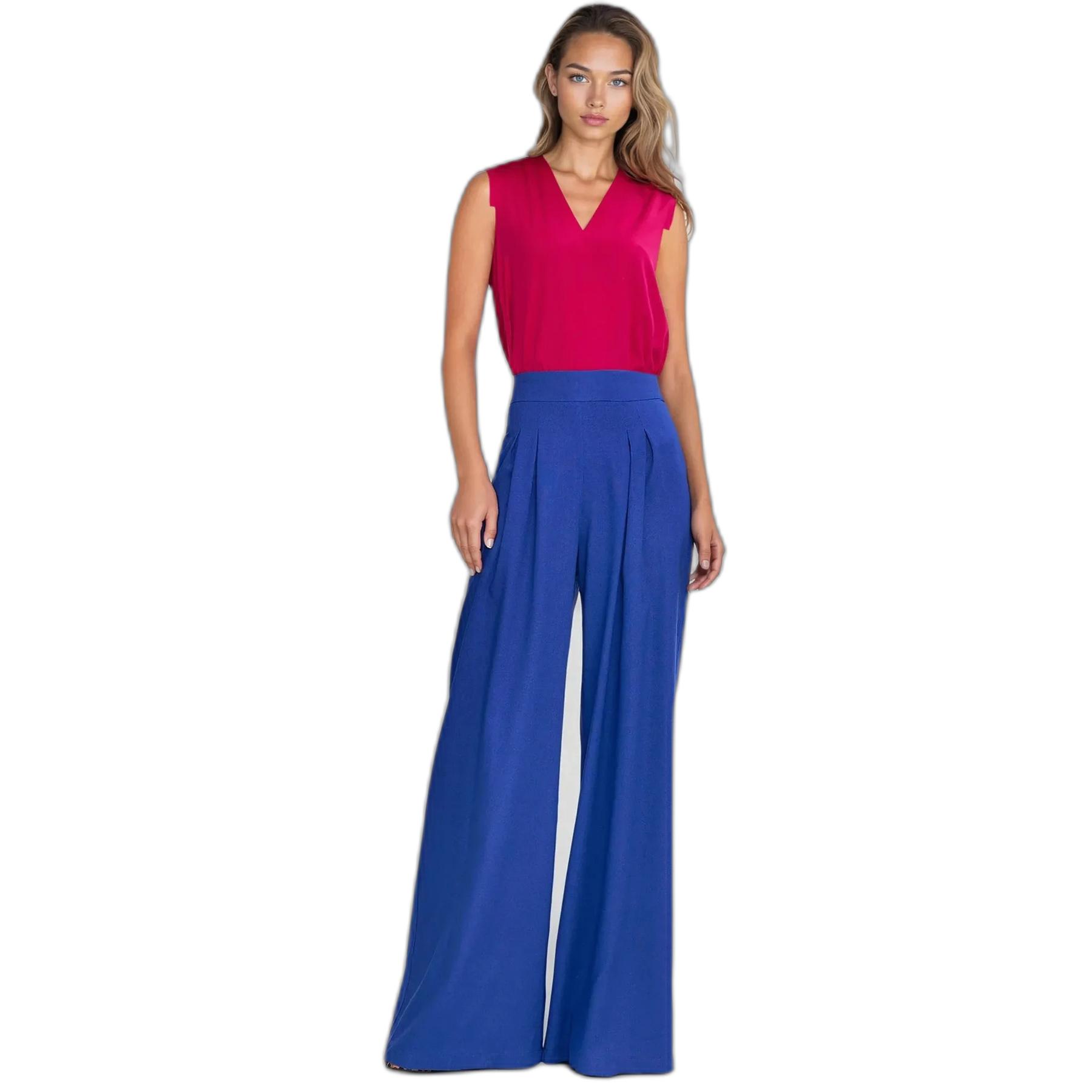 5908292746116 - Damen Palazzo-Hose Rayon