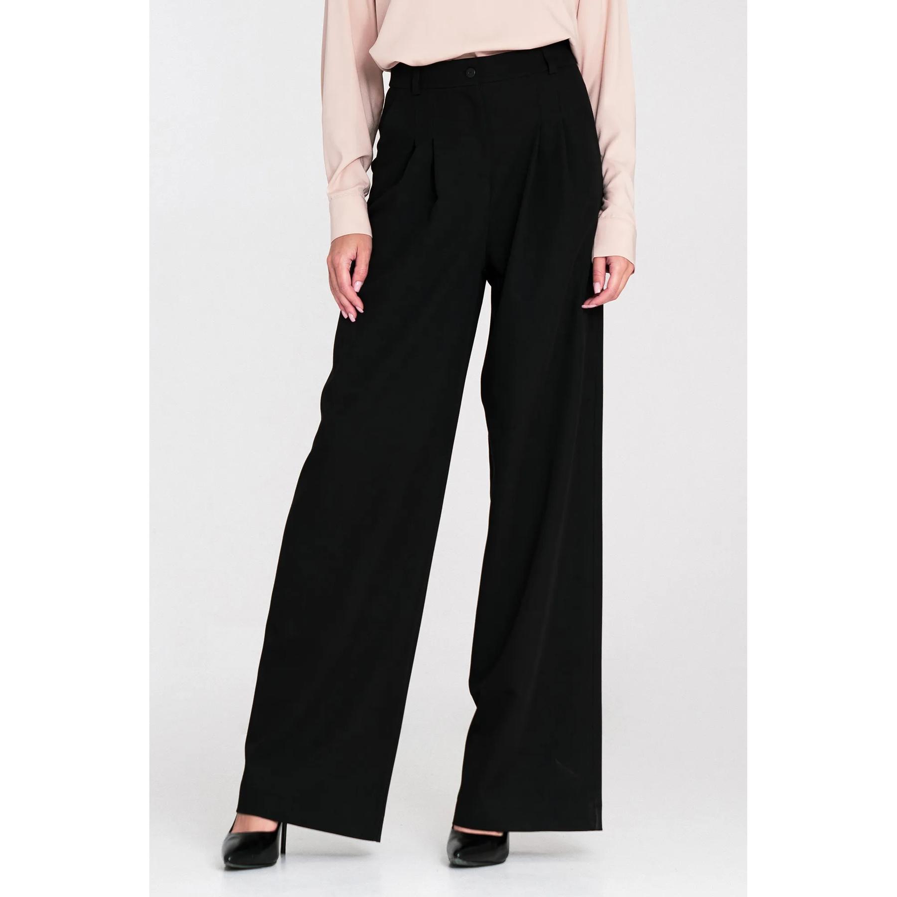 5908292749155 - Bundfaltenhose Damen Wide Leg