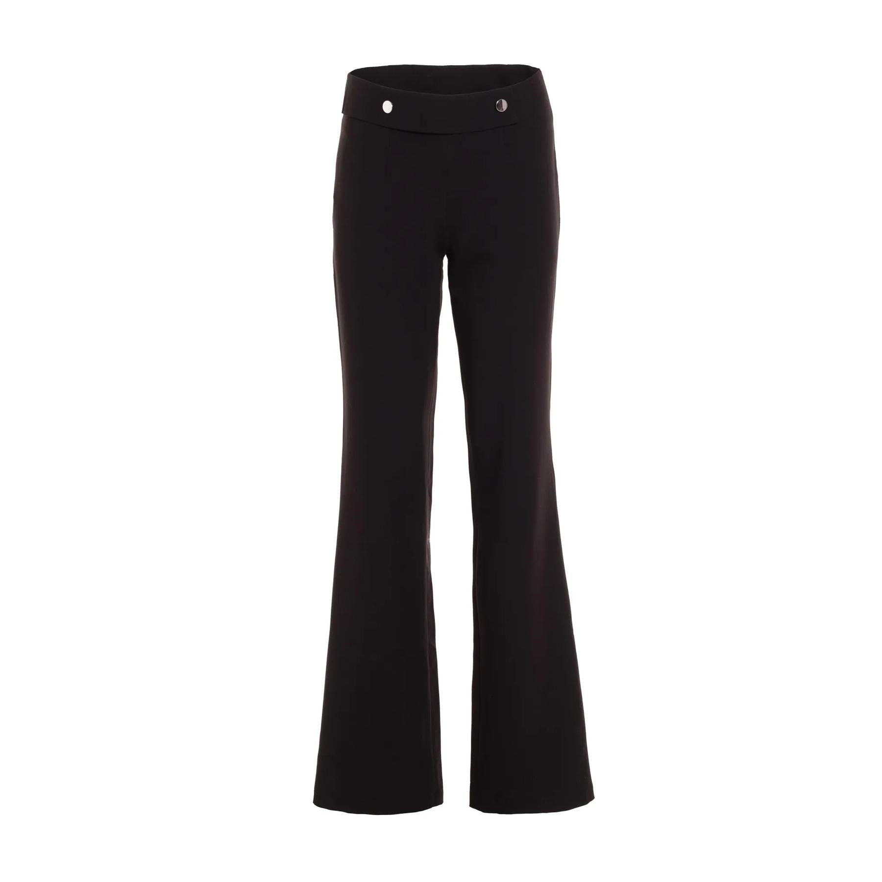 Pantaloni da completo con zip donna