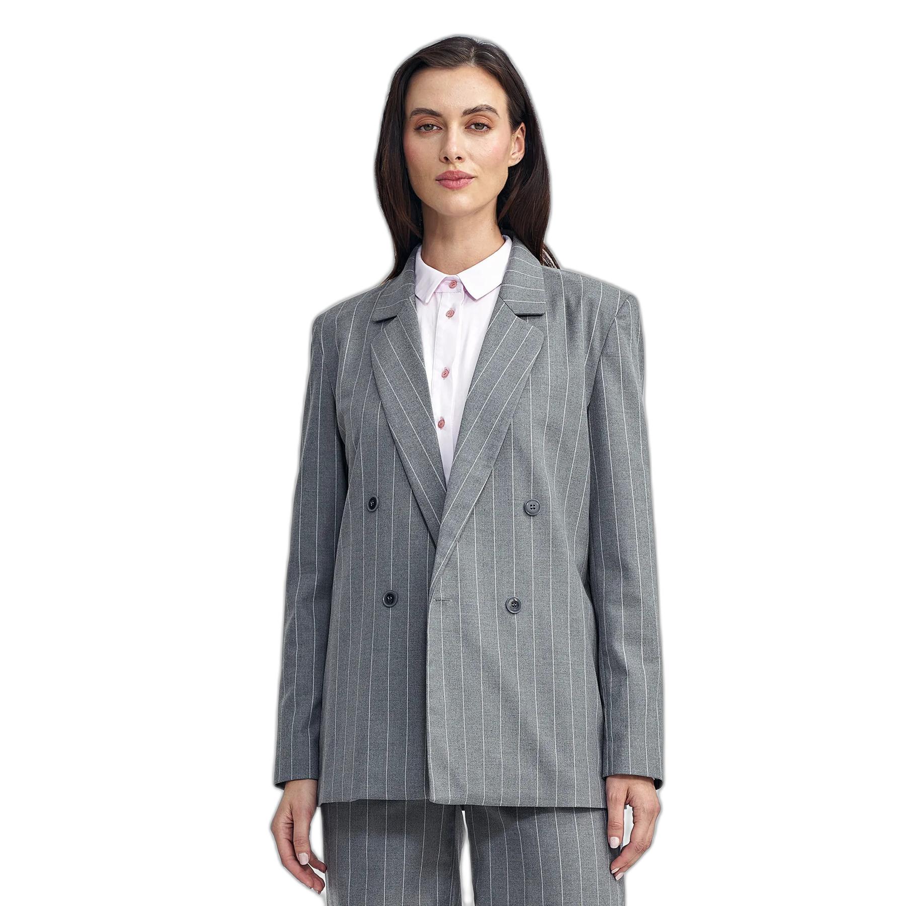 Blazer oversize abbottonato donna  Striped