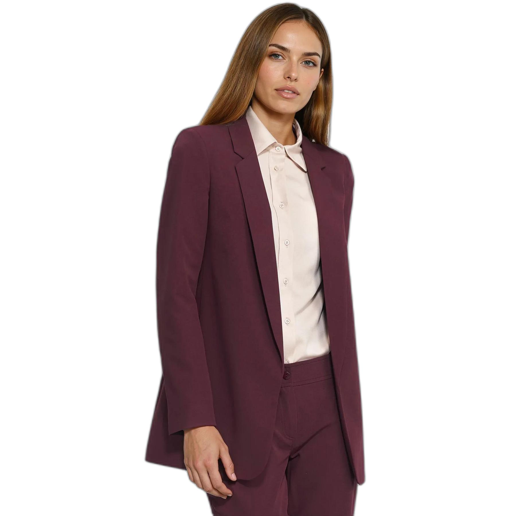 Blazer classico aperto donna