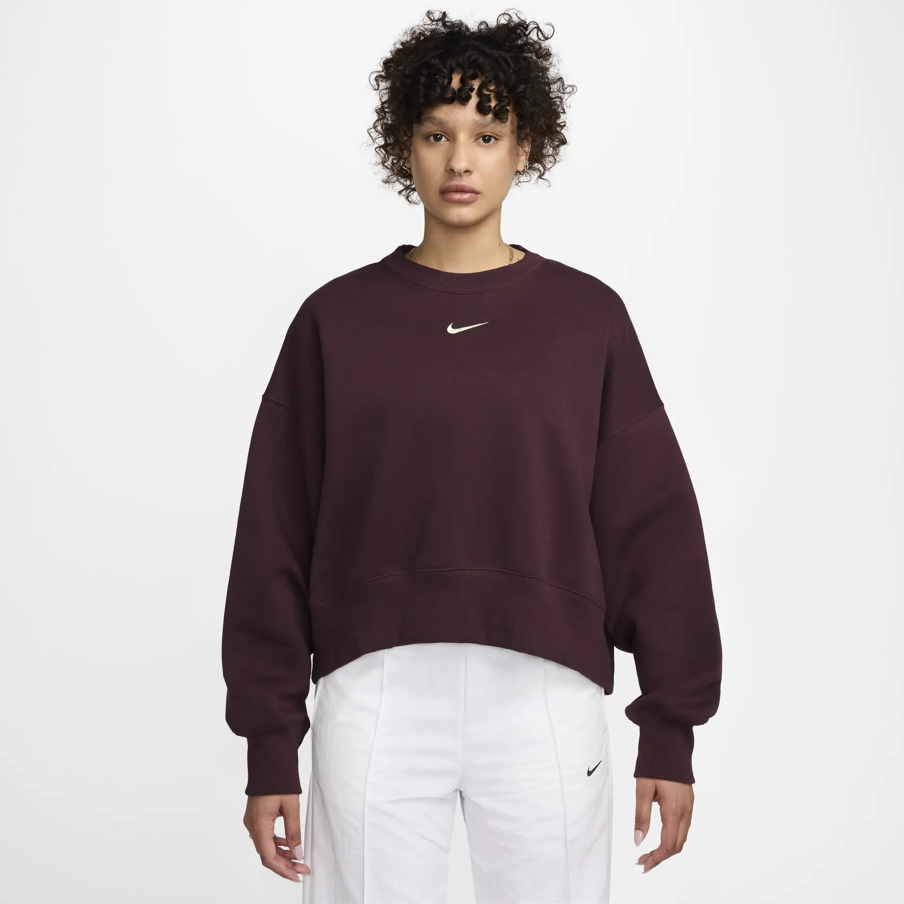 Women's 1/4 zip sweatshirt Nike Phoenix Fleece | Foot-Store