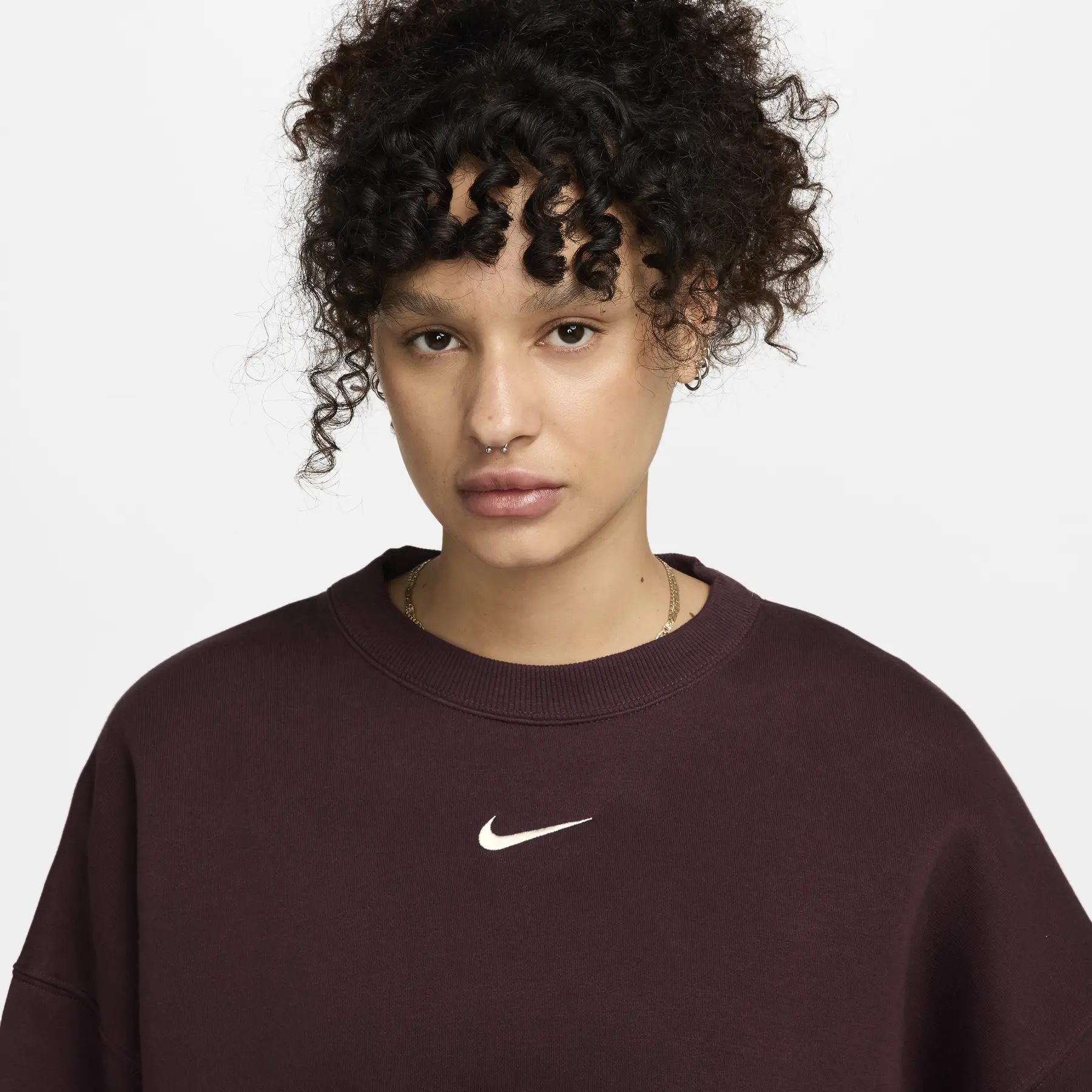 Women's 1/4 zip sweatshirt Nike Phoenix Fleece | Foot-Store