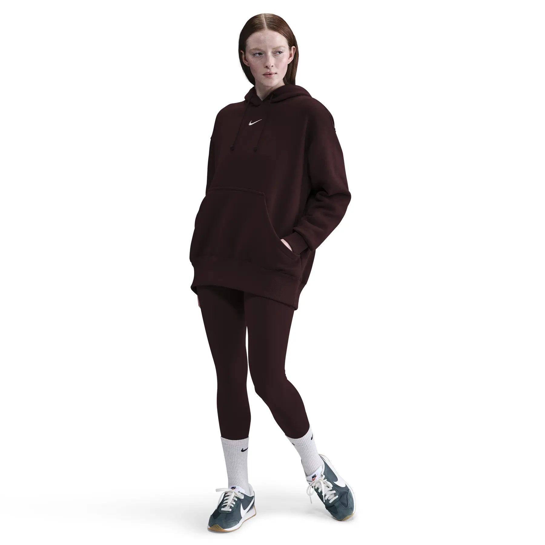 Women's hooded sweatshirt Nike Phoenix Fleece | Foot-Store