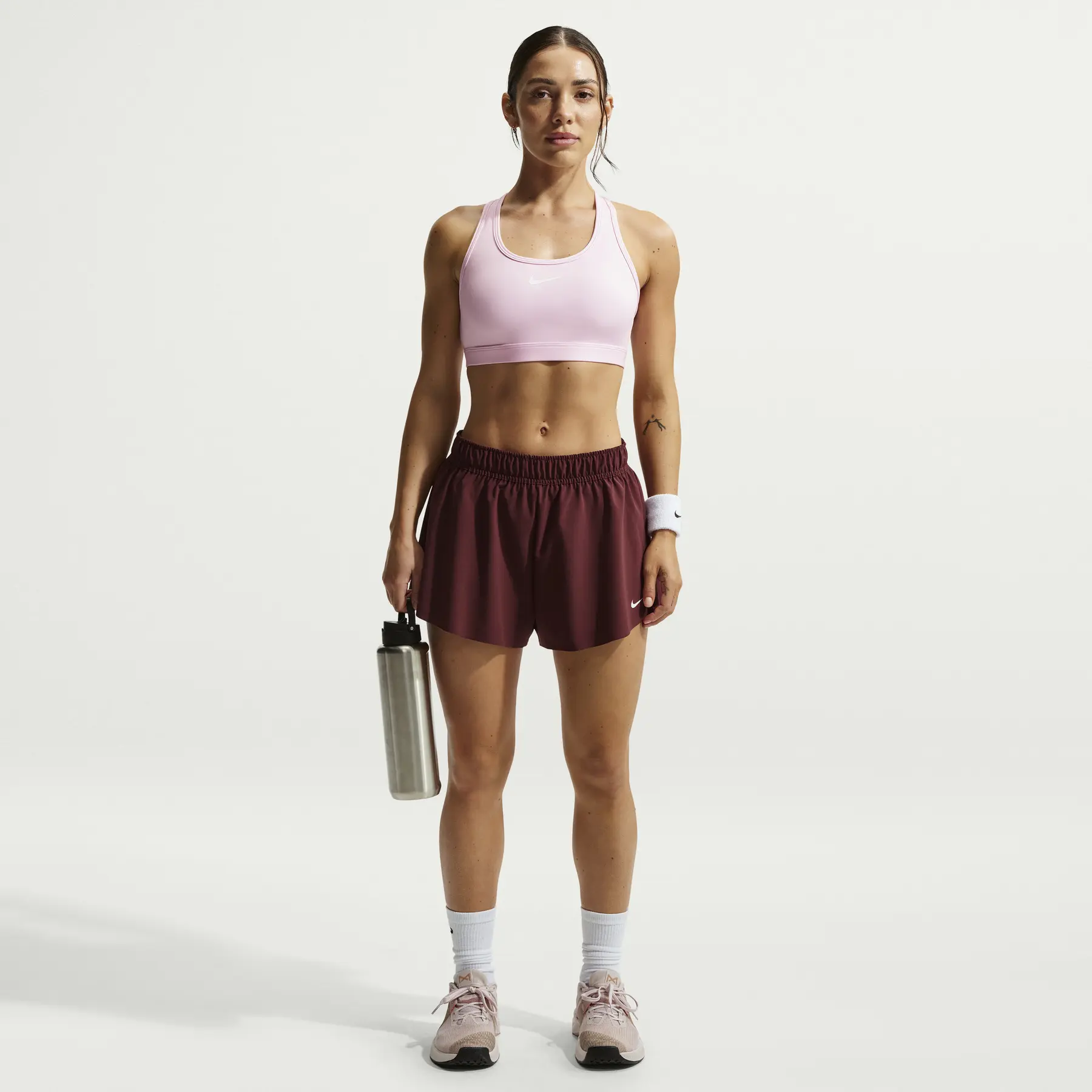 Damen-Sport-BH Swoosh - Rose - female - Size: L