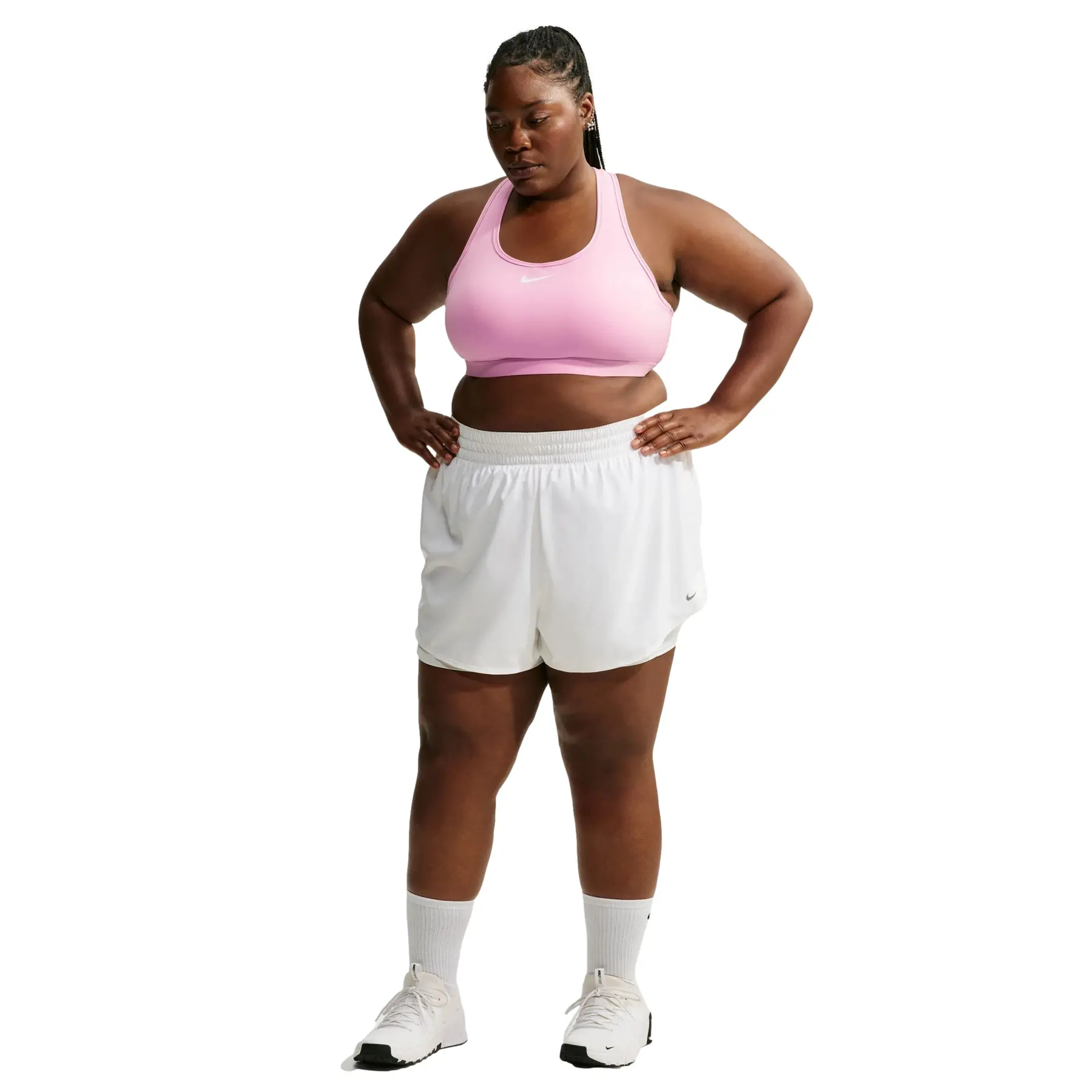 Damen-Sport-BH Nike Swoosh