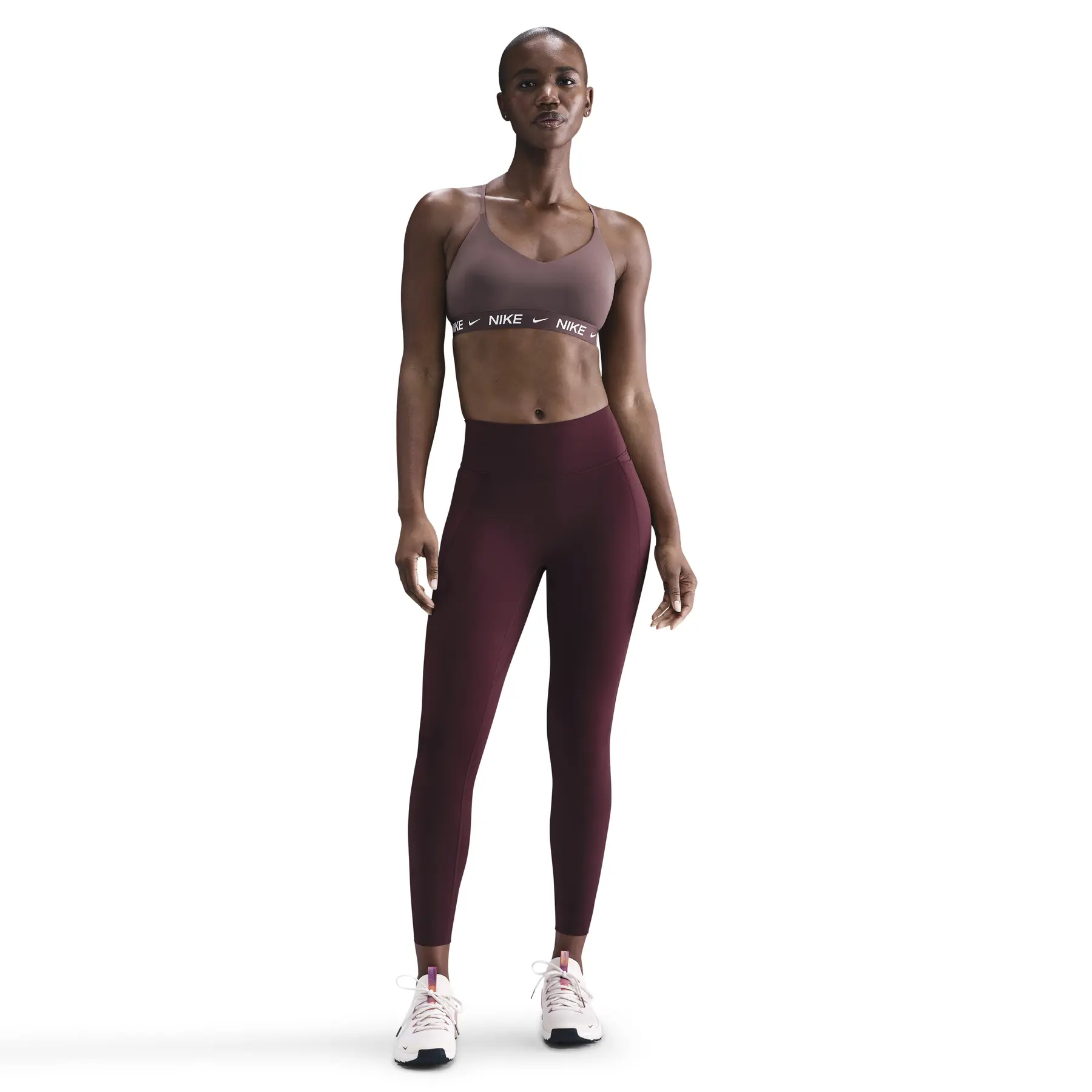 Leicht Stützender Sport-Bh, Damen Nike Indy