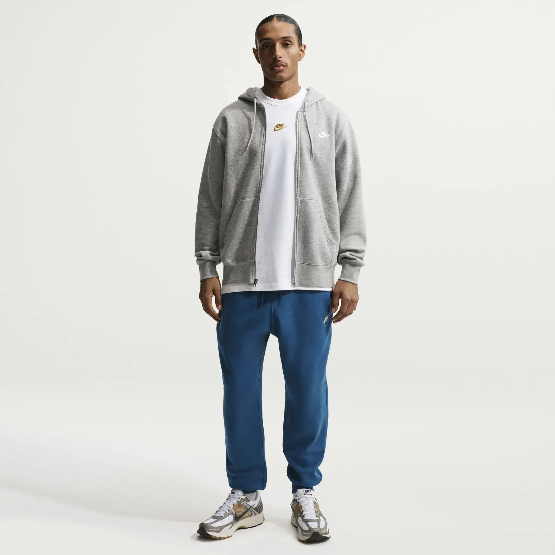 Nike Bleu Pantaloni Running Club