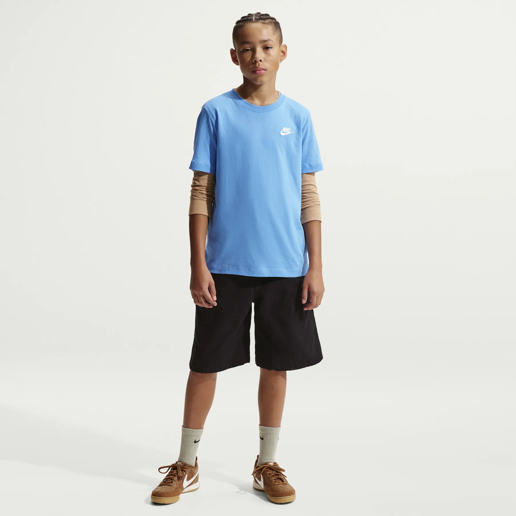 Nike Bleu T-Shirt Per Bambini